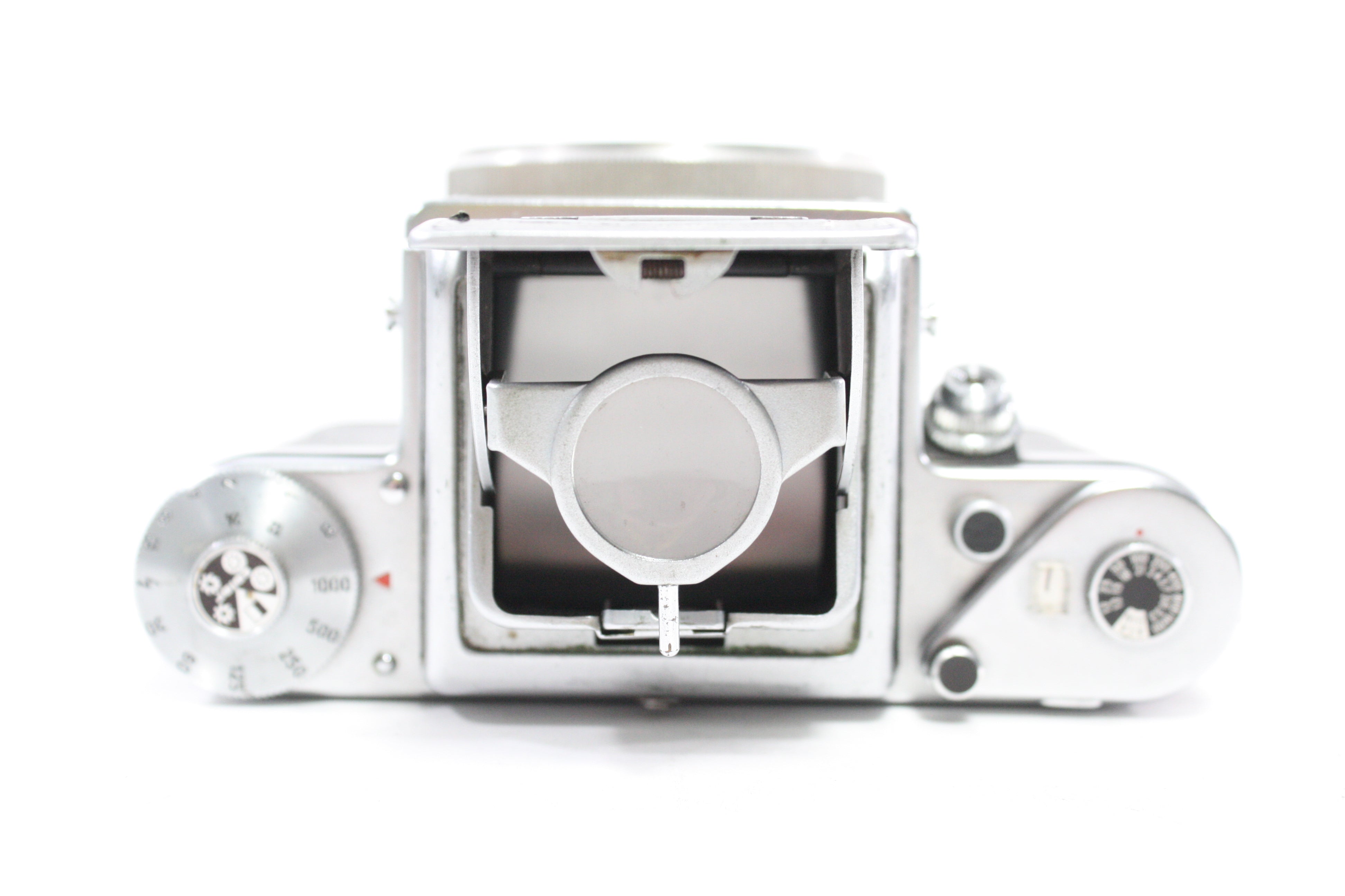 Pentacon Six Medium Format 6x6 SLR Camera with Waist Level Finder AS-IS
