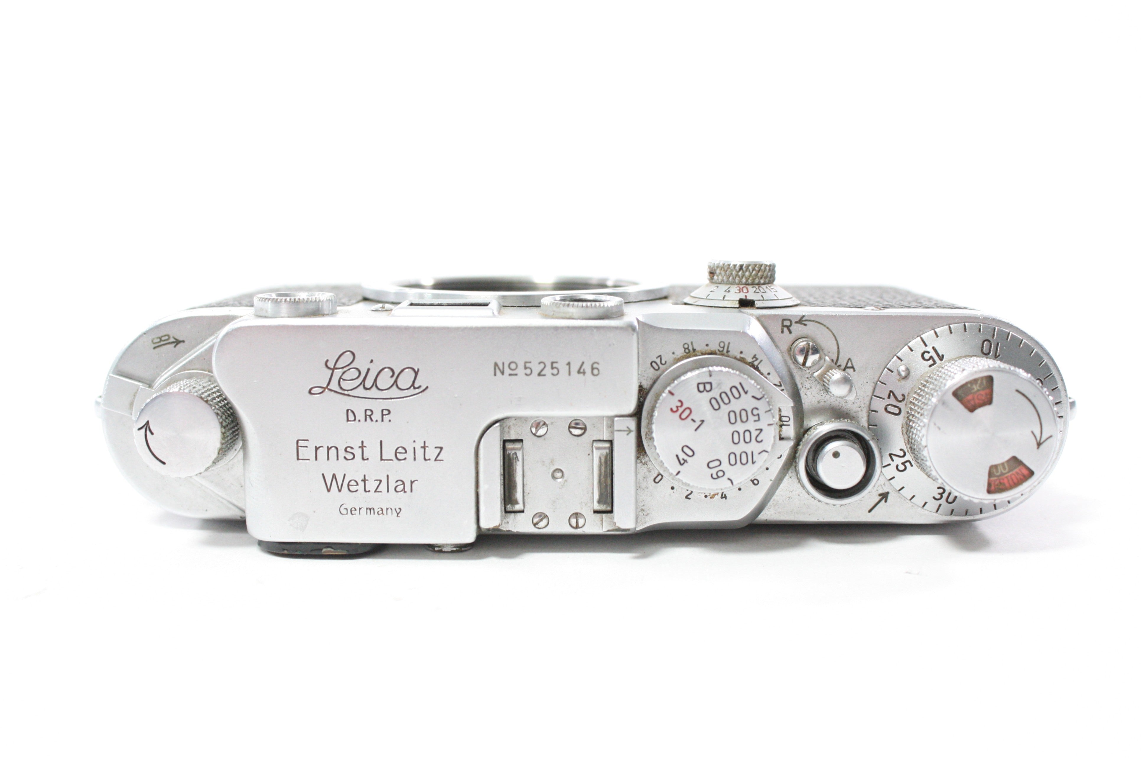 Leica IIIf Red Dial 35mm Rangefinder Camera Body AS-IS