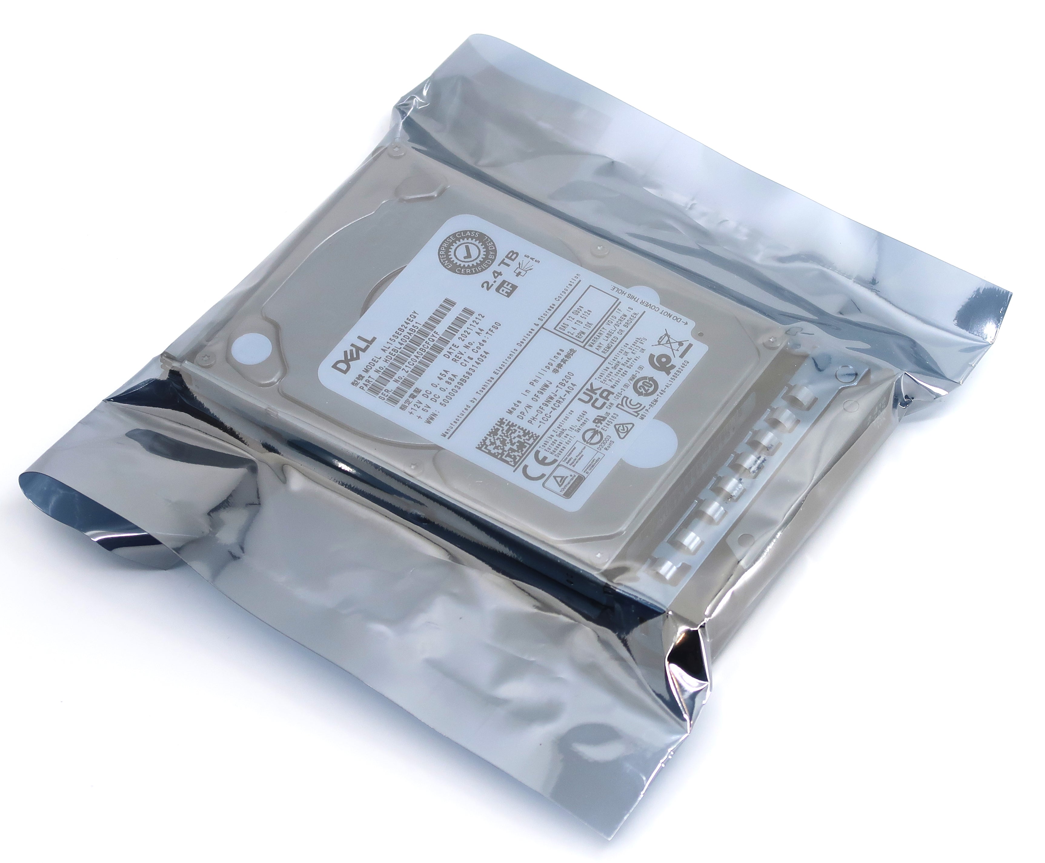 Dell G14 401-ABHQ 2.4TB 10K RPM SAS 12Gb/s 512e 2.5" Hard Drive