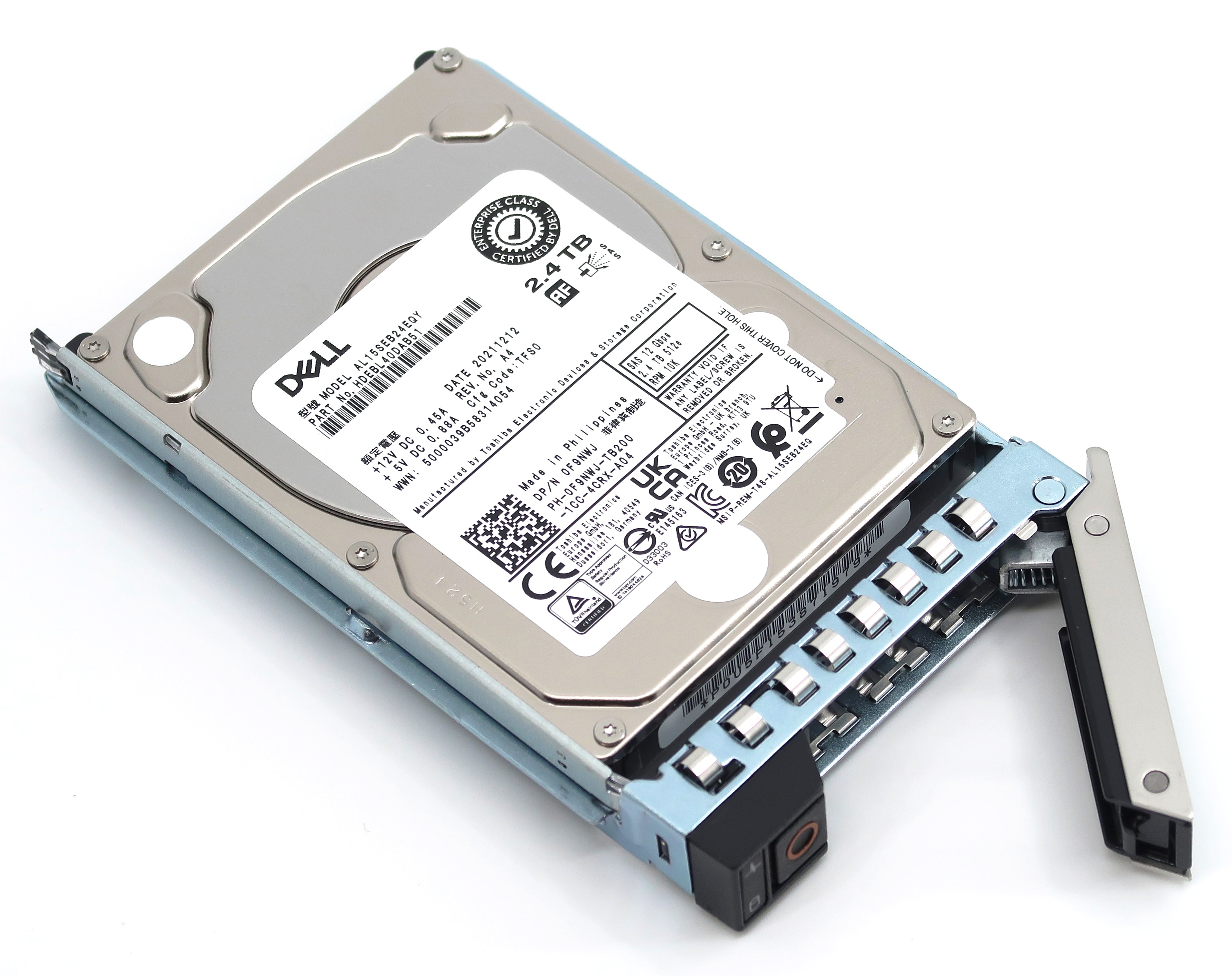 Dell G14 401-ABHQ 2.4TB 10K RPM SAS 12Gb/s 512e 2.5" Hard Drive