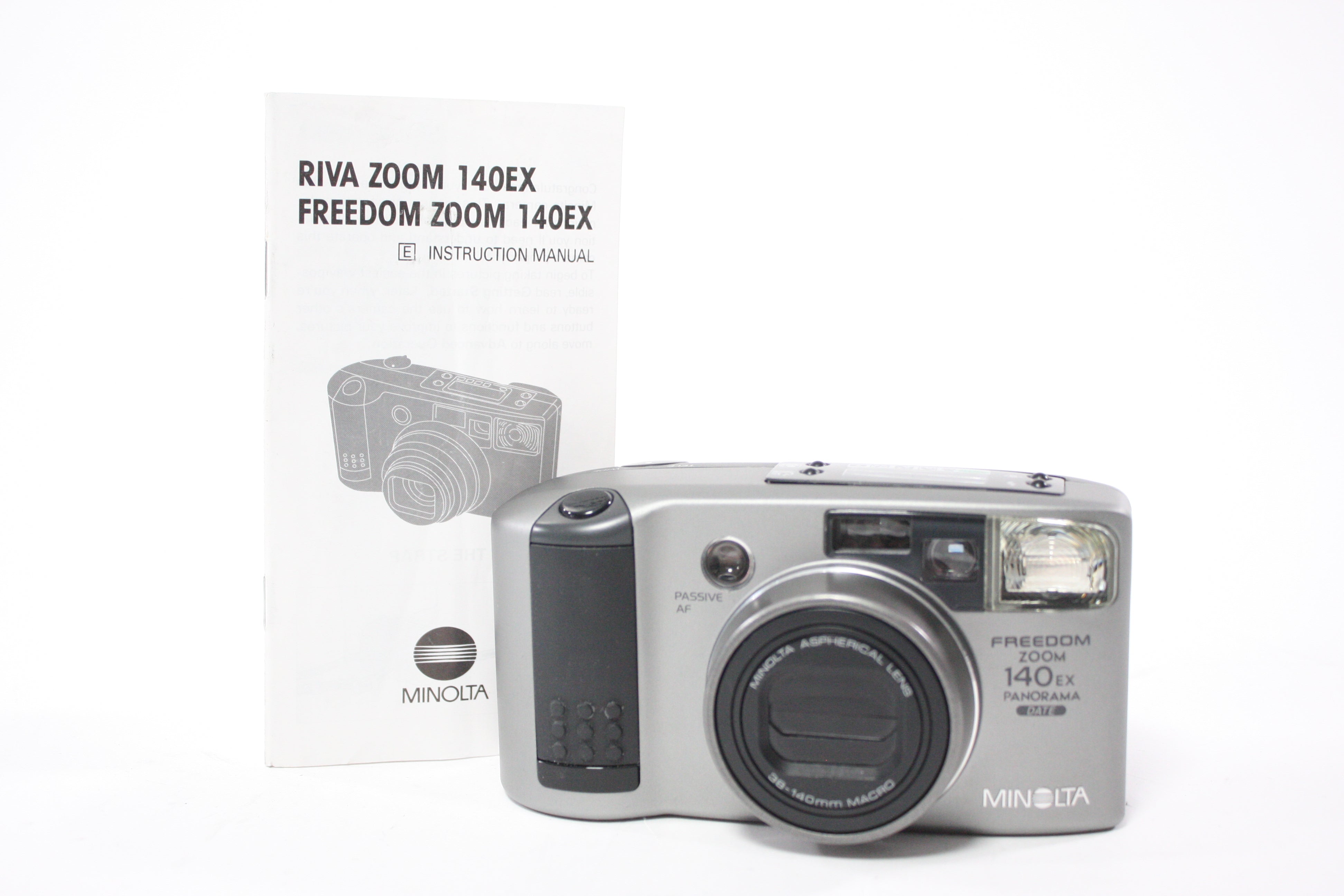 Minolta Freedom Zoom 140EX Panorama Date 35mm Point and Shoot Camera
