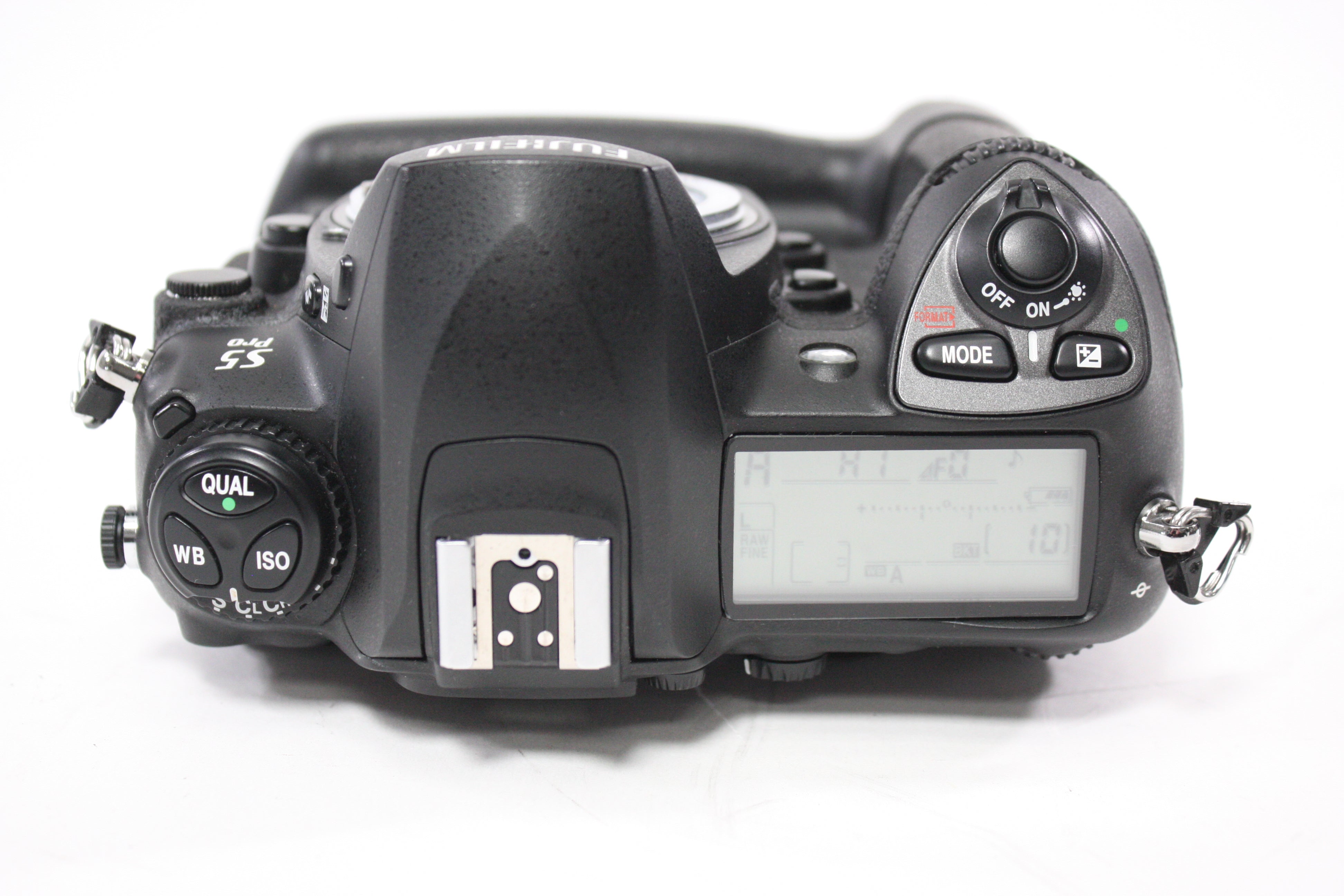 Fujifilm S5 Pro DSLR Camera Body with Nikon MB-D200 Battery Grip with Shutter Count 26,400