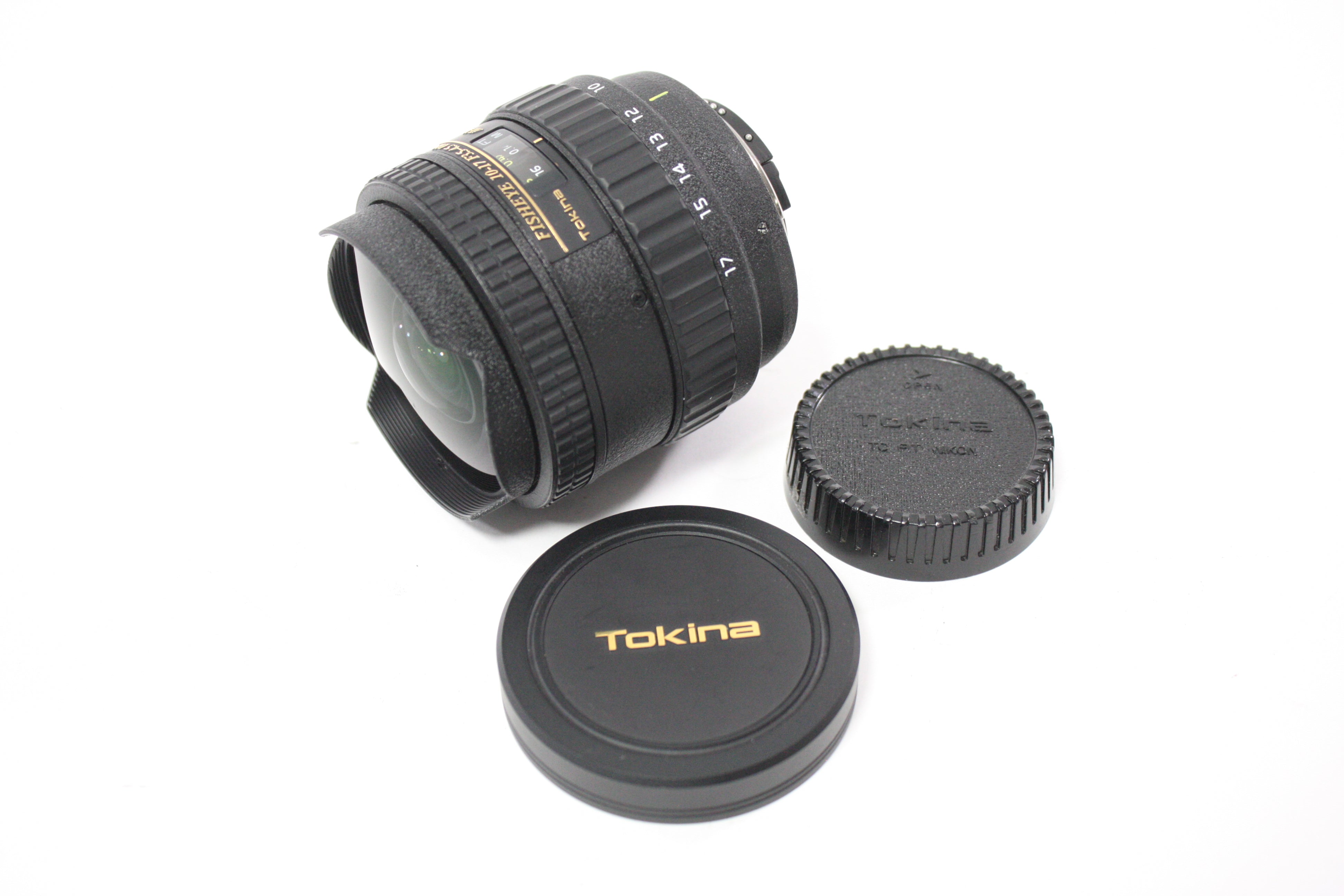 Tokina 10-17mm f/3.5-4.5 DX AT-X Fisheye Lens for Nikon F Mount