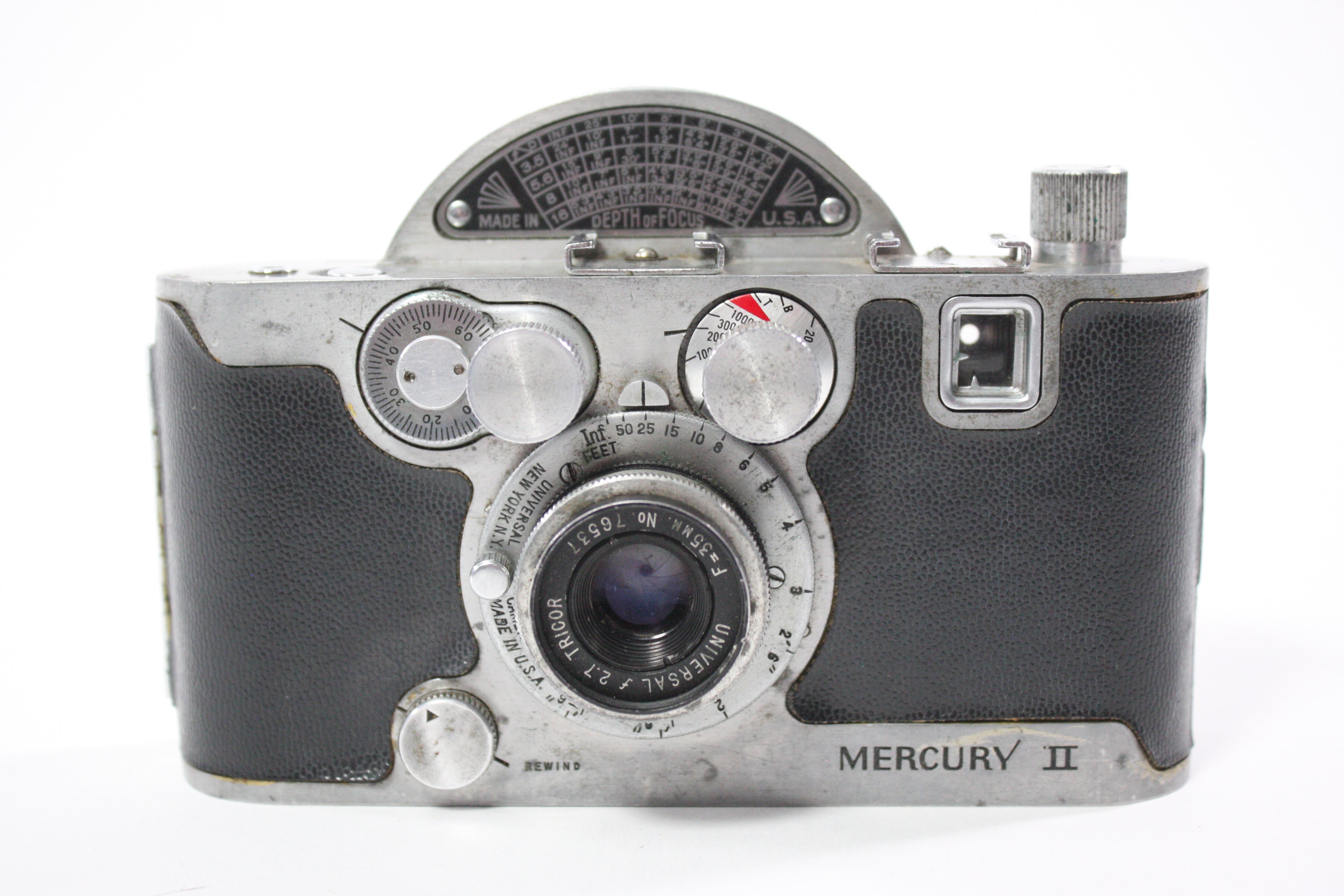 Universal Mercury II Model CX 35mm Viewfinder Camera