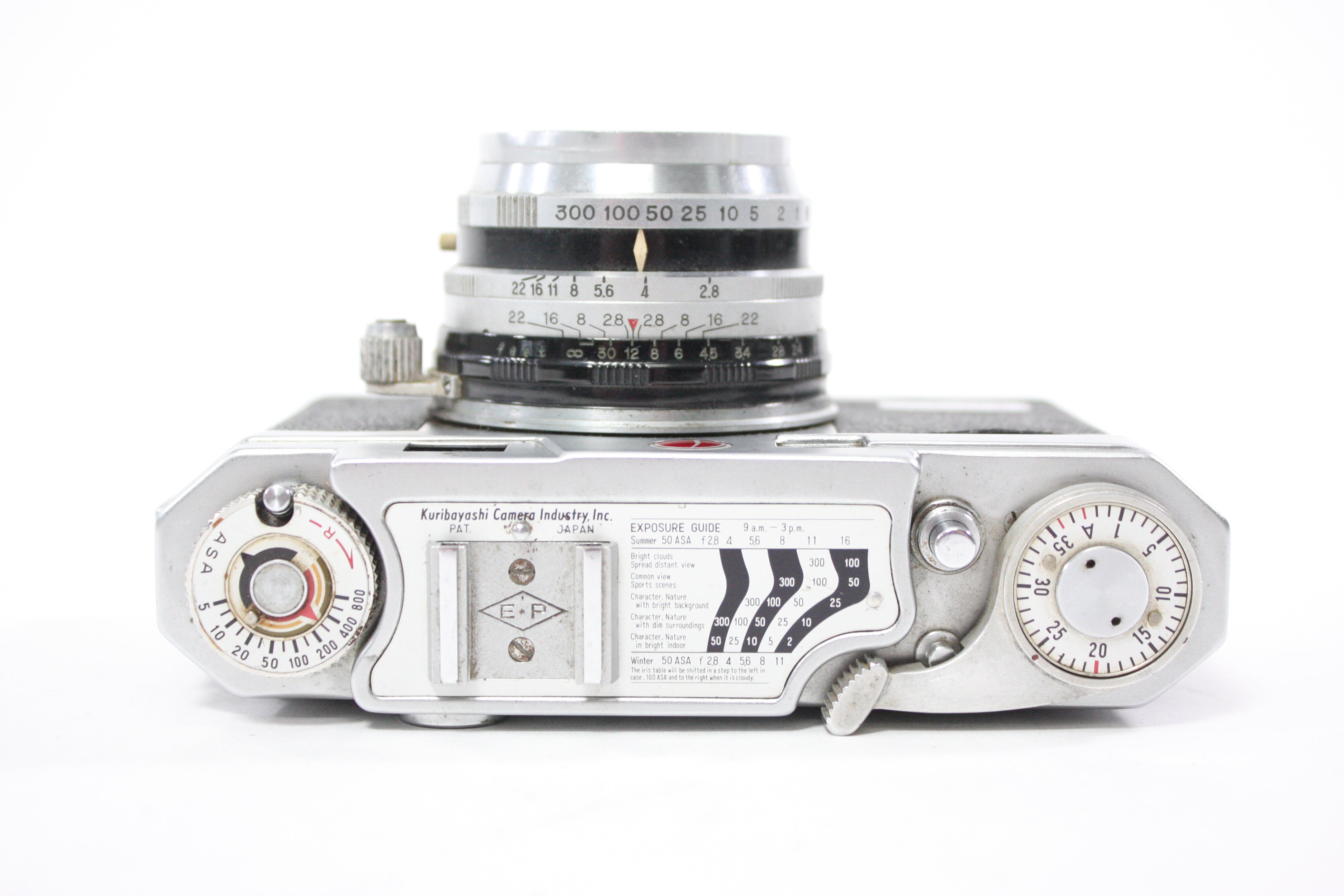 Petri 2.8 Color Corrected Super 35mm Rangefinder Camera (Parts Only)