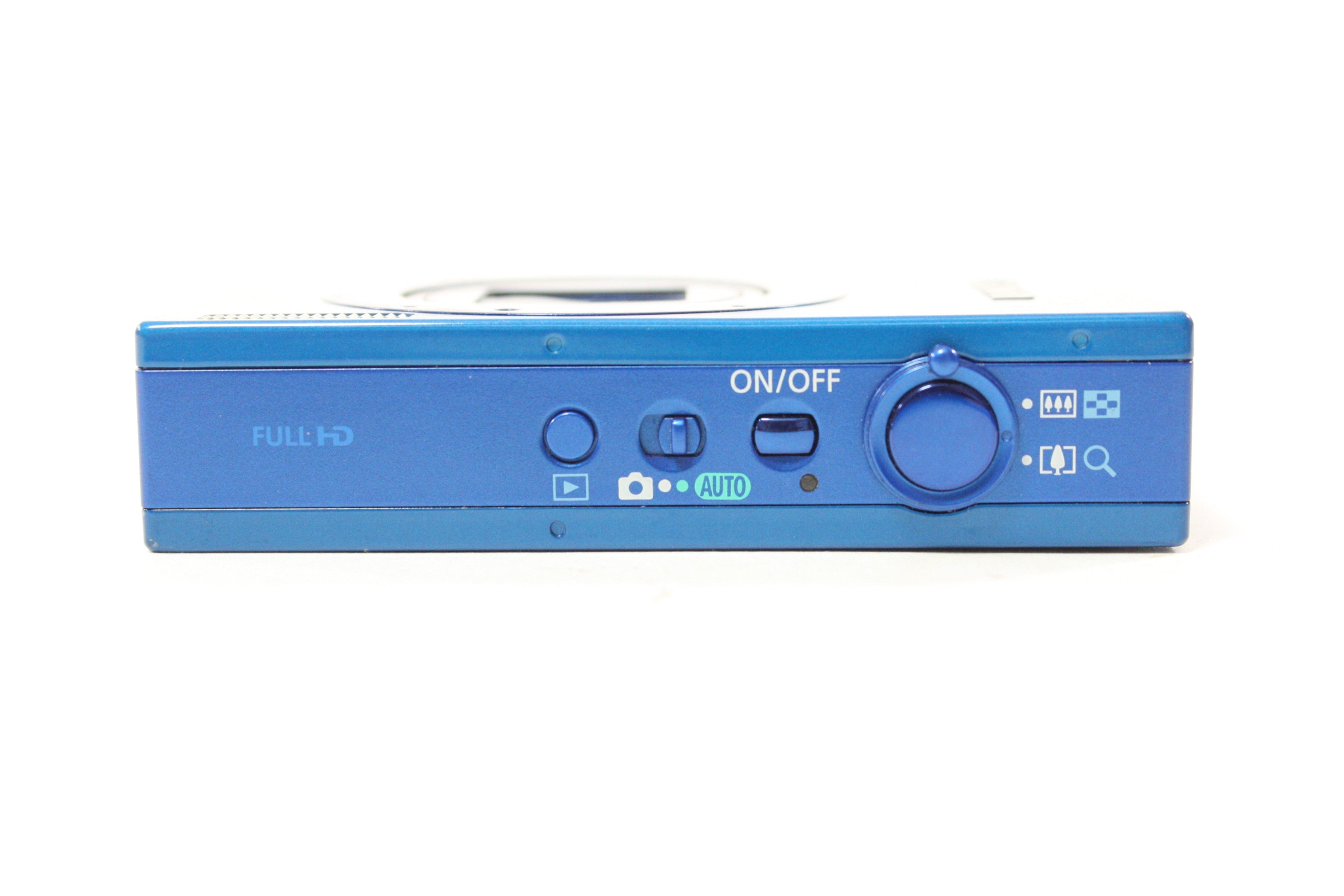 Canon PowerShot ELPH 520 HS Digital Point and Shoot 12x Zoom 10.1mp (Blue) AS-IS