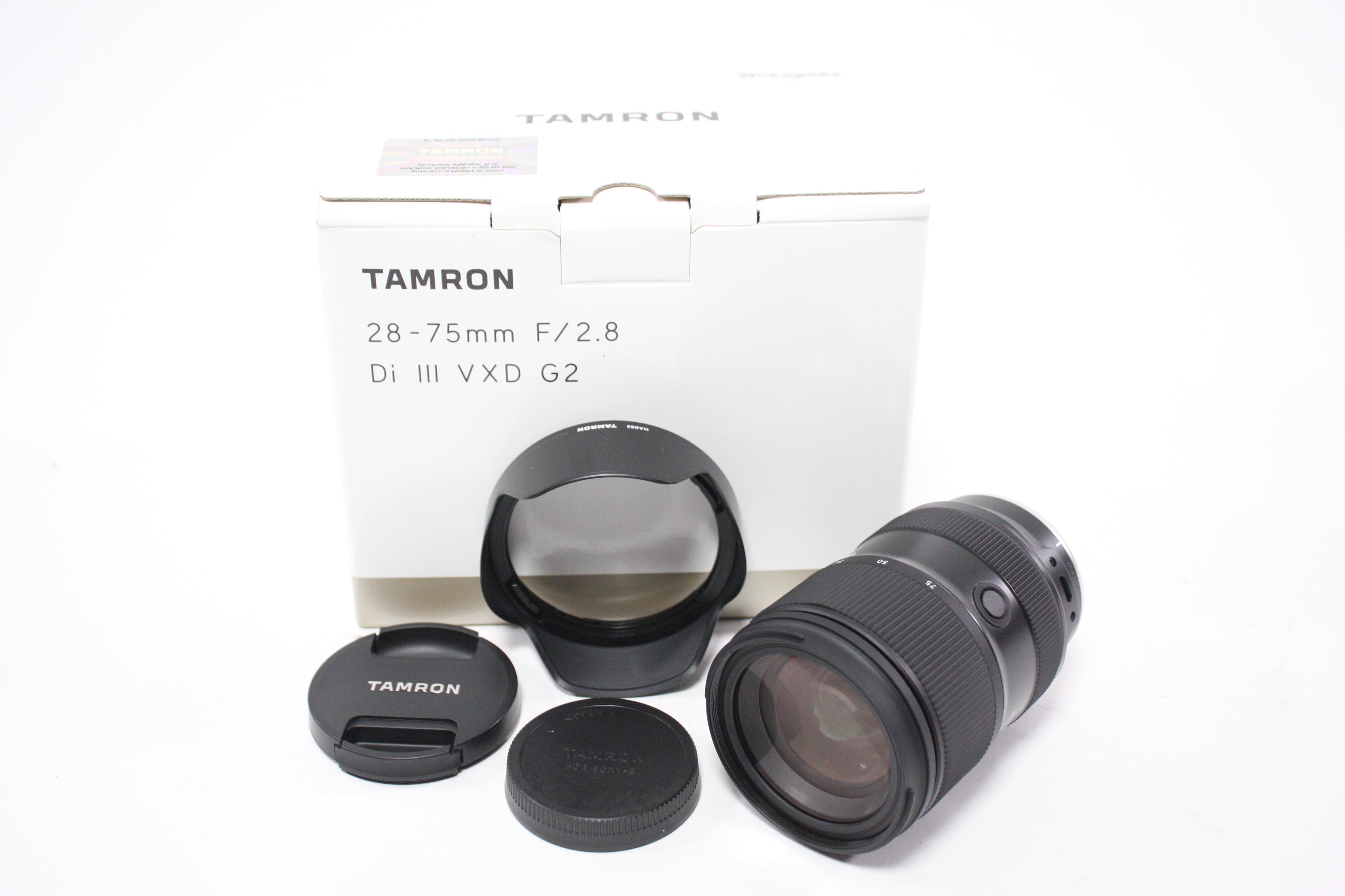 Tamron 28-75mm f/2.8 Di III VXD G2 Lens for Sony E Mount