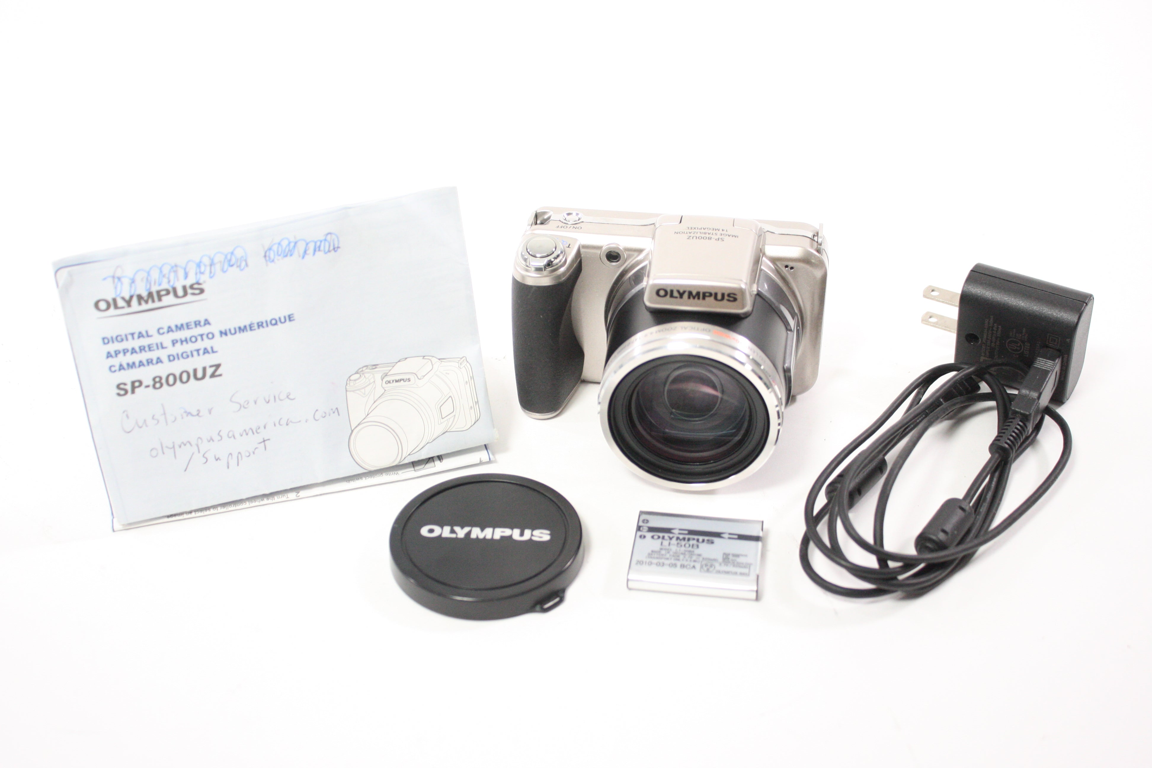 Olympus SP-800UZ Digital Point and Shoot Camera 30x Zoom 14mp