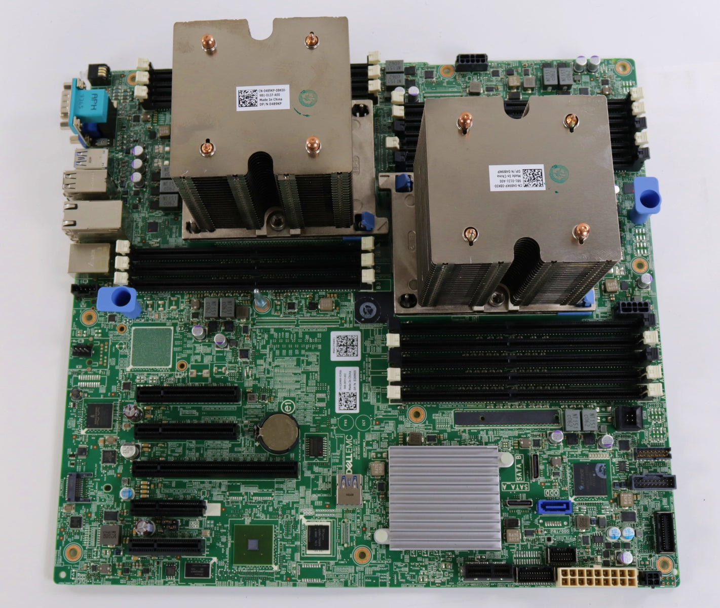 Placa base para servidor Dell EMC Poweredge T440 LGA3647 DDR4 2KM69 con disipadores de calor 489KP