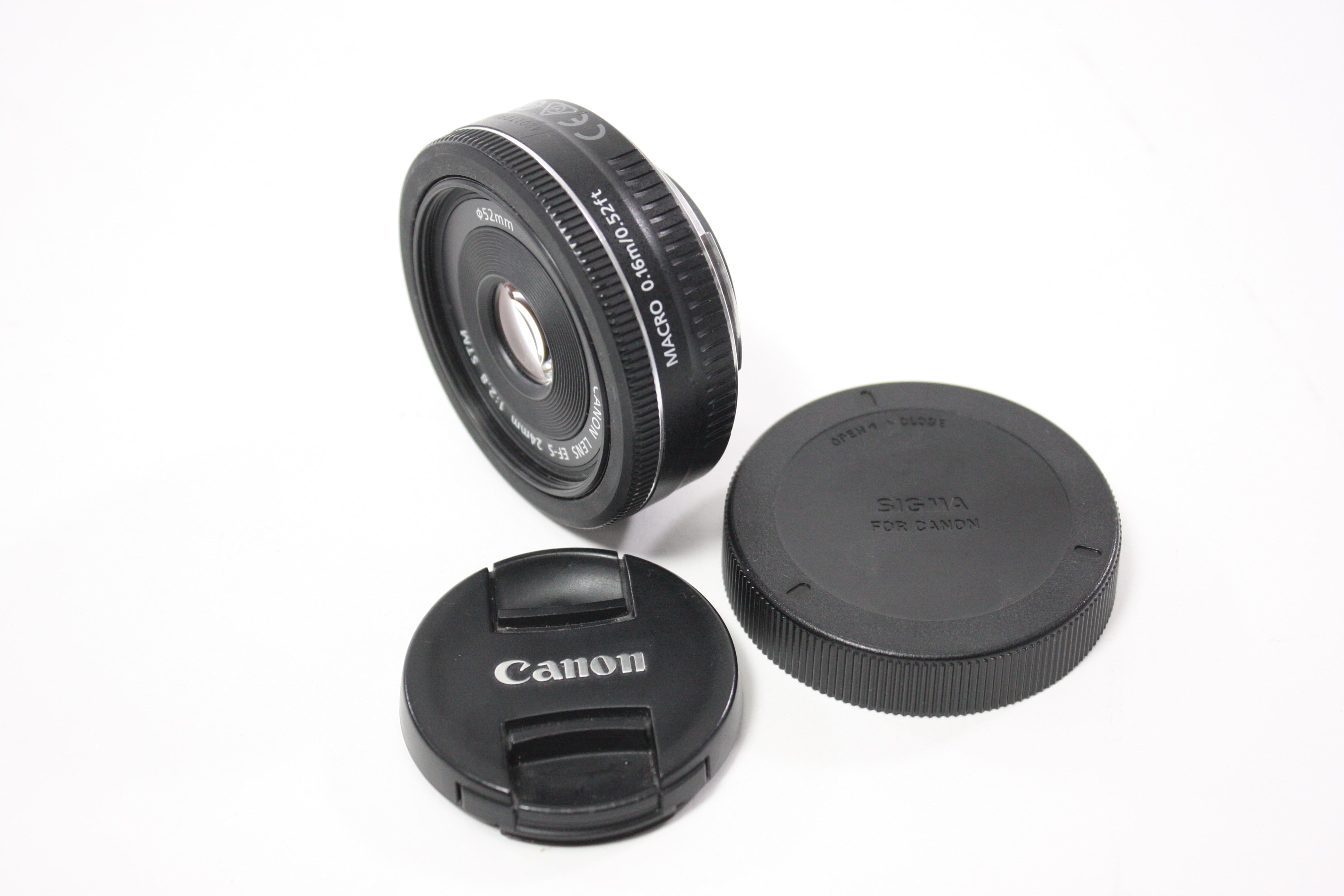 Canon 24mm f/2.8 STM Macro EF-S Lens for EF Mount