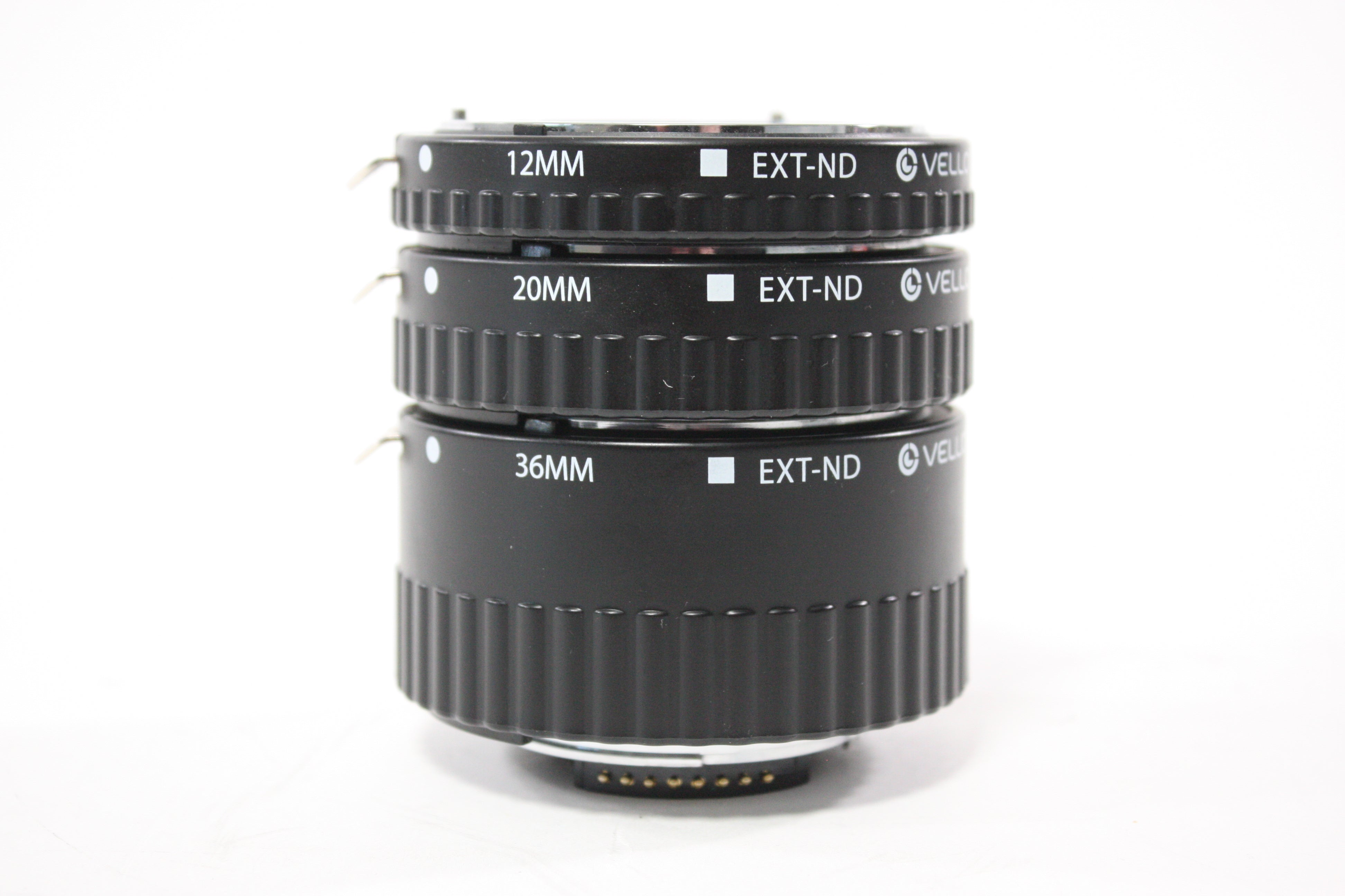 Vello AF Extension Tube Set for Nikon F Mount (12mm, 20mm and 36mm) AS-IS