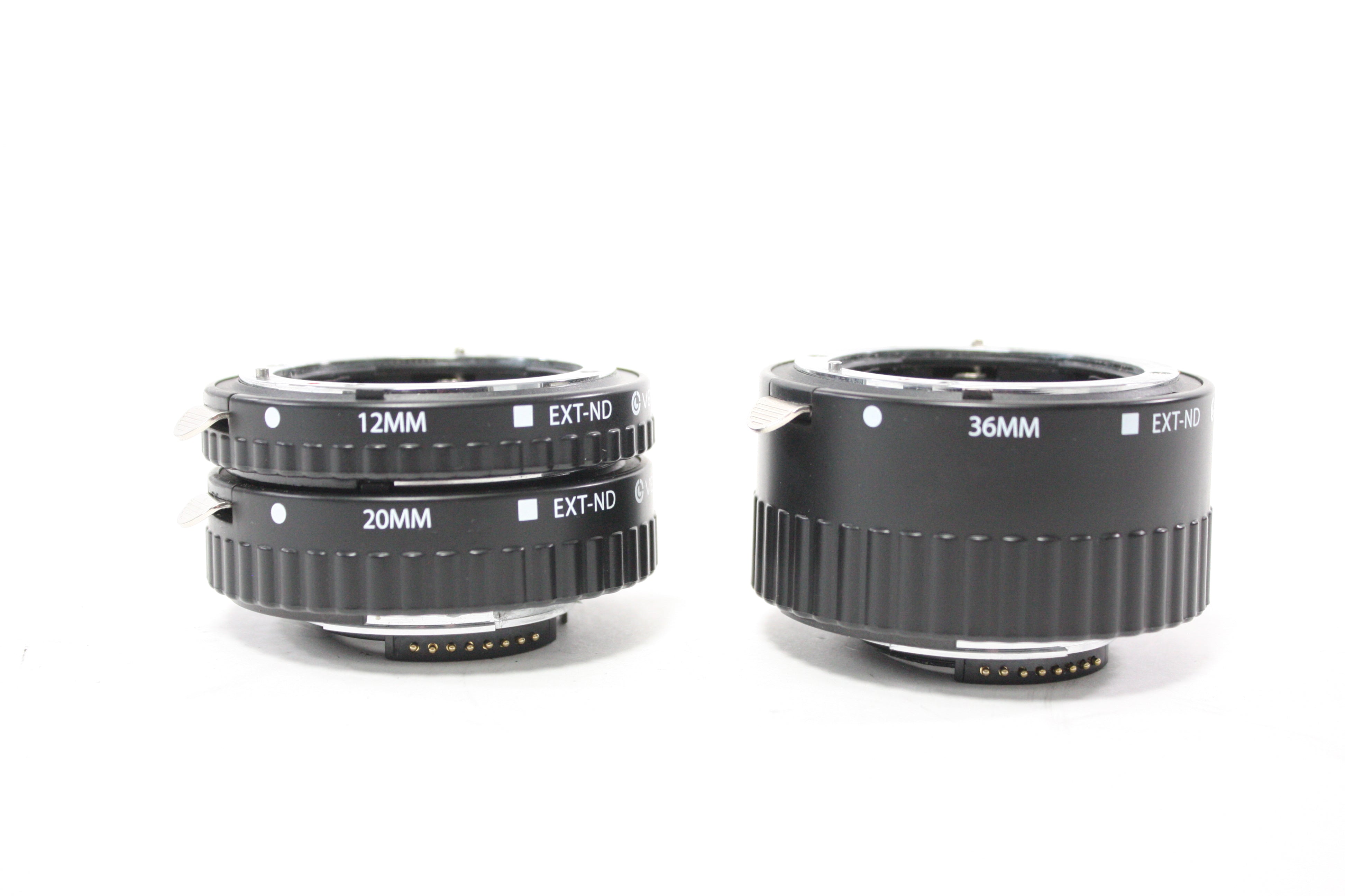 Vello AF Extension Tube Set for Nikon F Mount (12mm, 20mm and 36mm) AS-IS