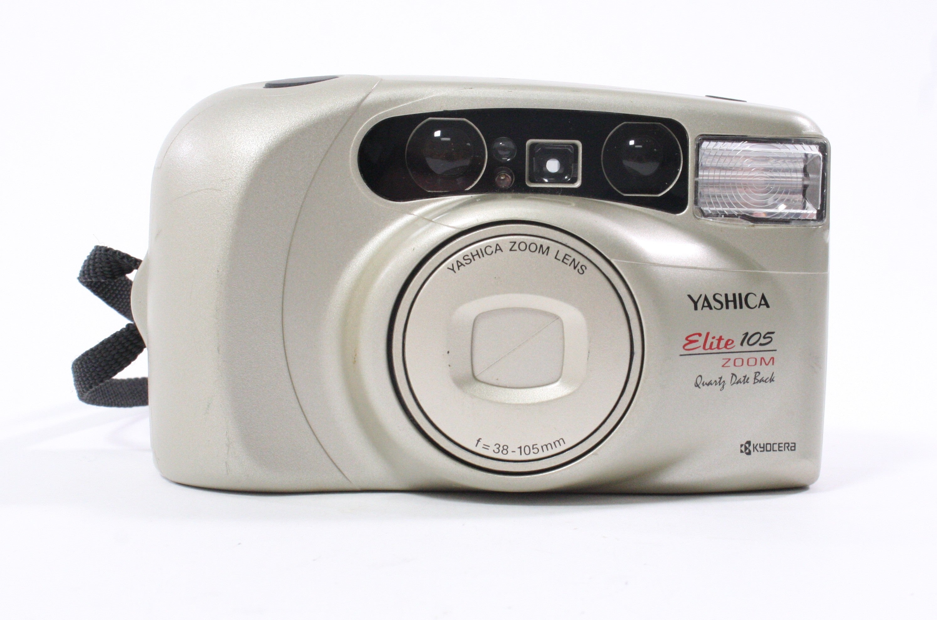 Yashica Elite 105 Zoom Quartz Date Bak Kyocera 35mm Camera