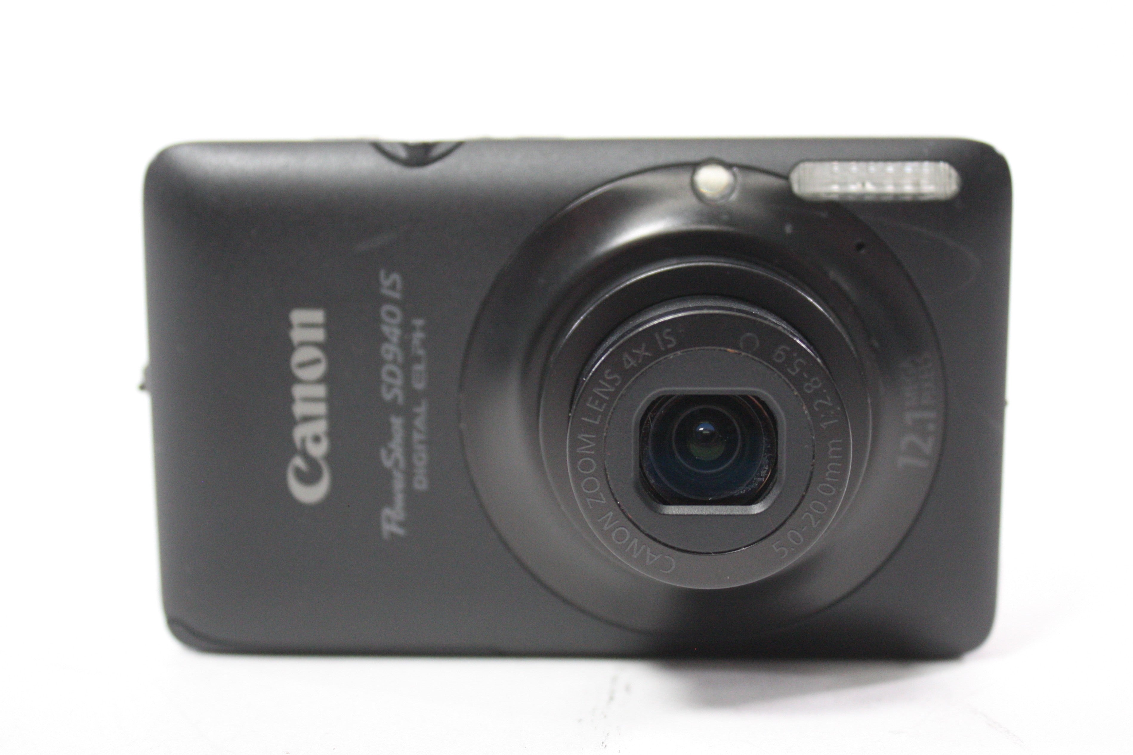 Canon PowerShot SD940 IS Digital Point and Shoot Camera 4x Zoom 12.1mp AS-IS
