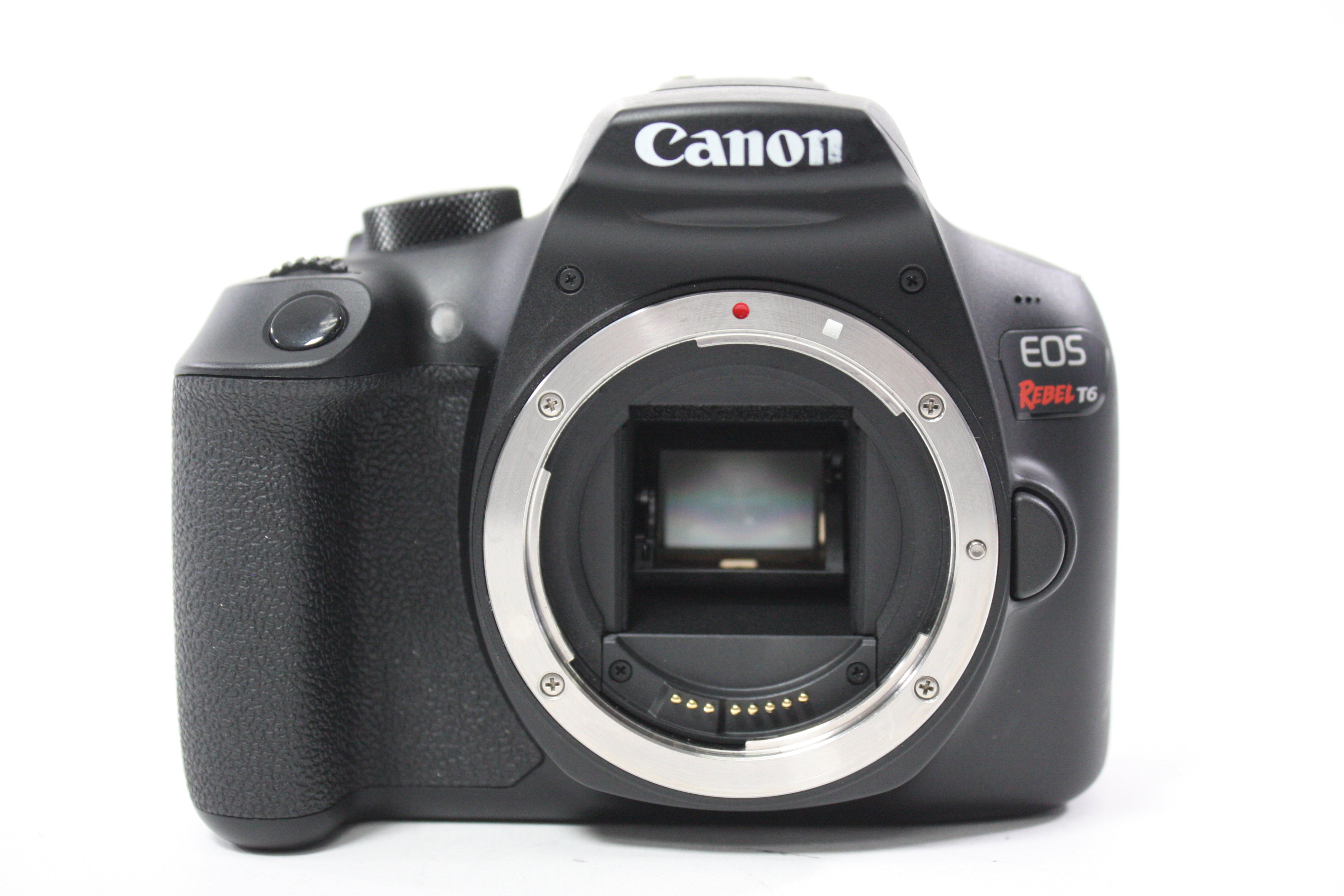 Canon EOS Rebel T6 DSLR Camera with 18-55mm f/3.5-5.6 IS II EF-S Lens With Shutter Count  2,368
