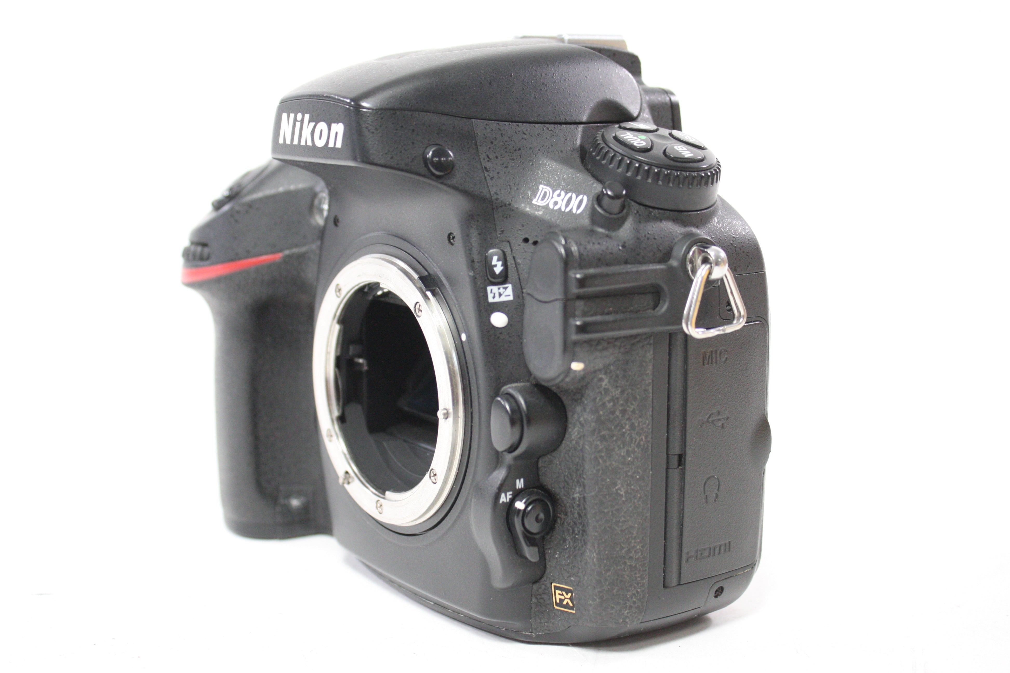 Nikon D800 DSLR Camera Body with Shutter Count 68,796 with Kirk Photo BL-D800 L Bracket