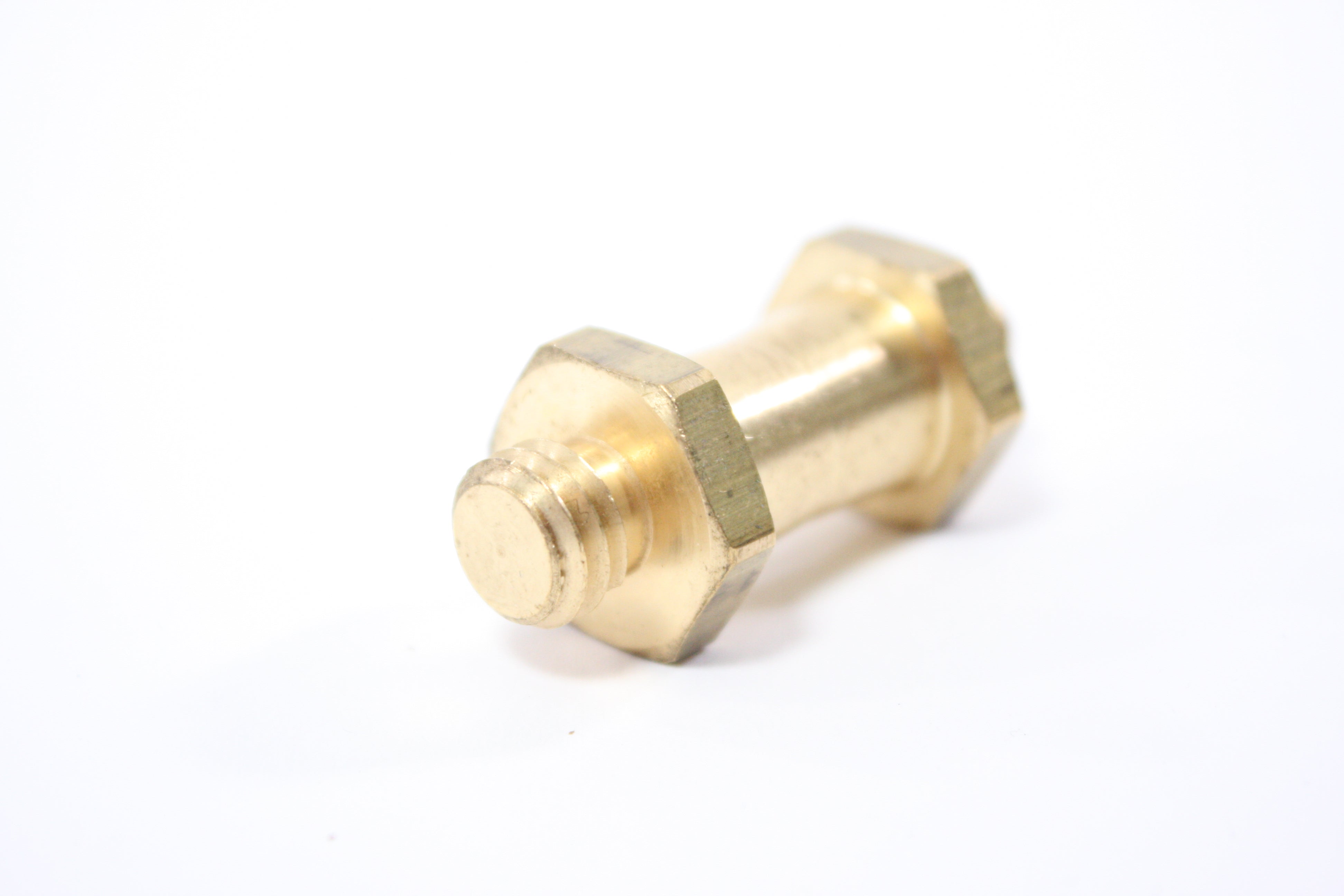 Male Spigot Mounting adapter 1/4-20 to 3/8" male thread