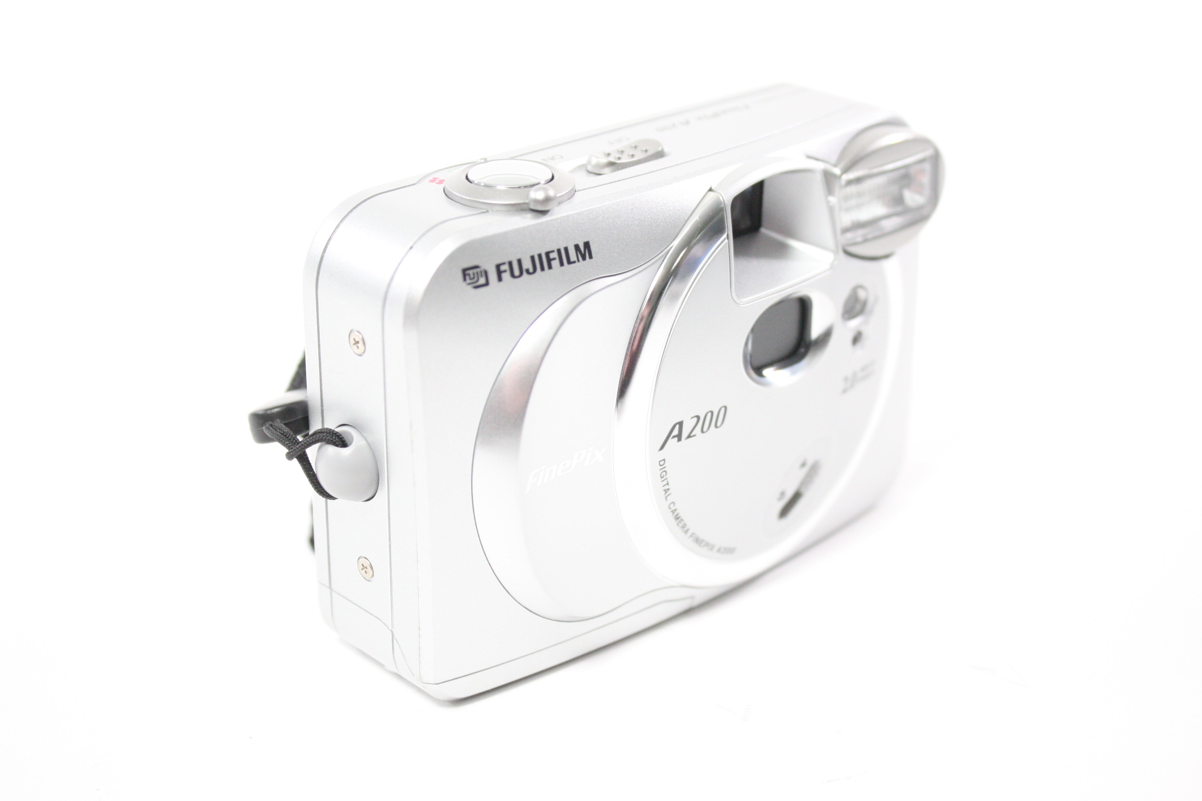Fujifilm Finepix A200 Digital Point and Shoot Camera 2.5x Zoom 2mp (Silver)