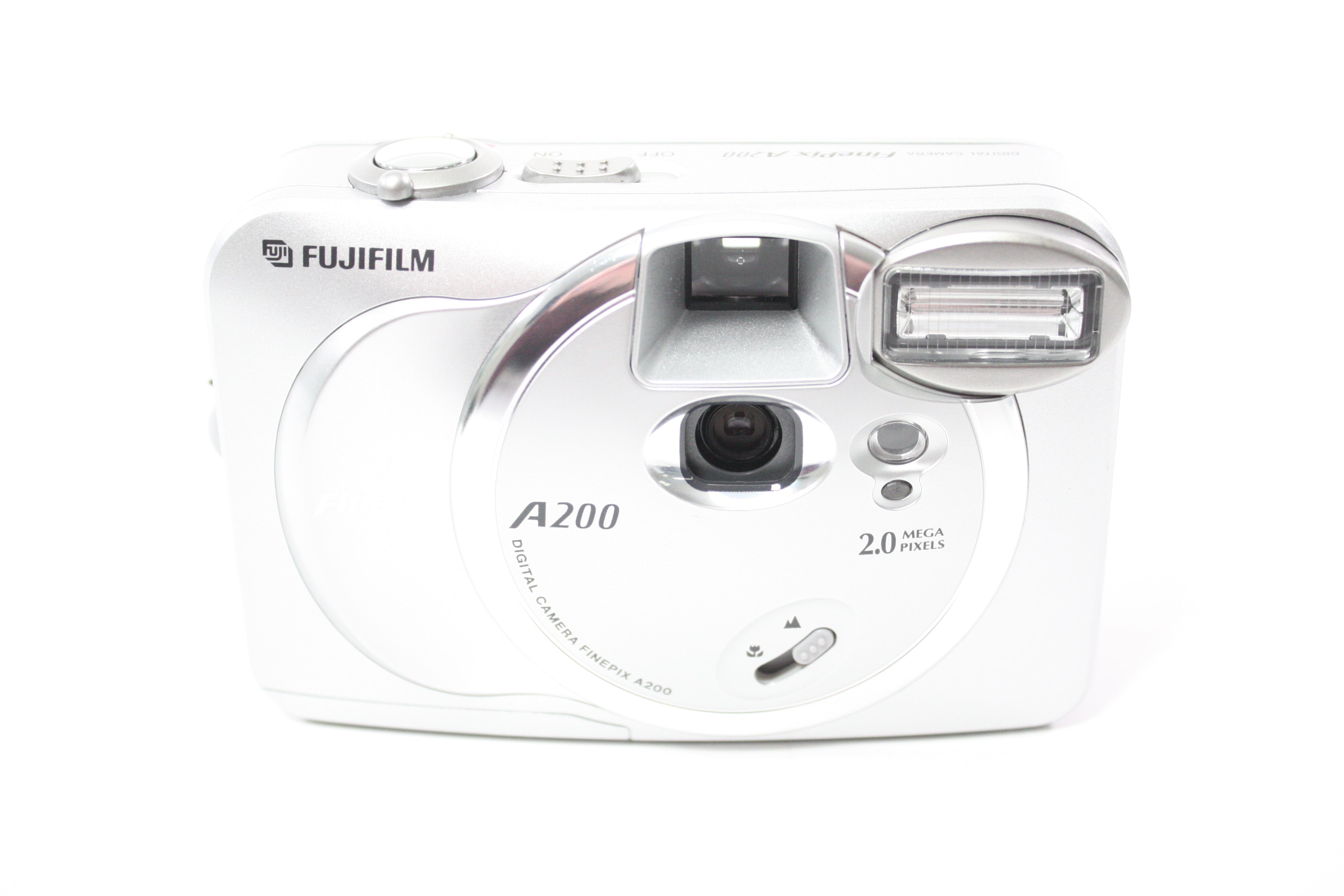 Fujifilm Finepix A200 Digital Point and Shoot Camera 2.5x Zoom 2mp (Silver)