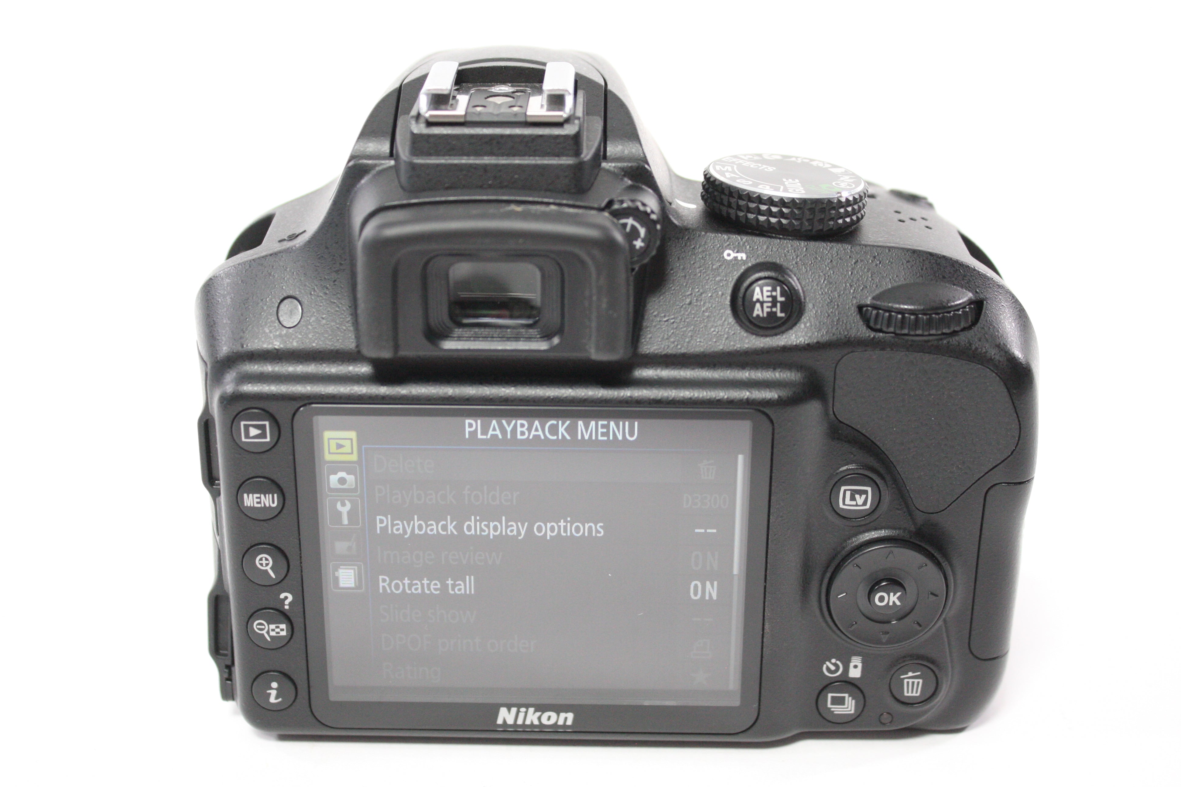 Nikon D3300 DSLR Camera with 18-55mm f/3.5-5.6G VR II AF-S DX Lens with Shutter Count 1,084
