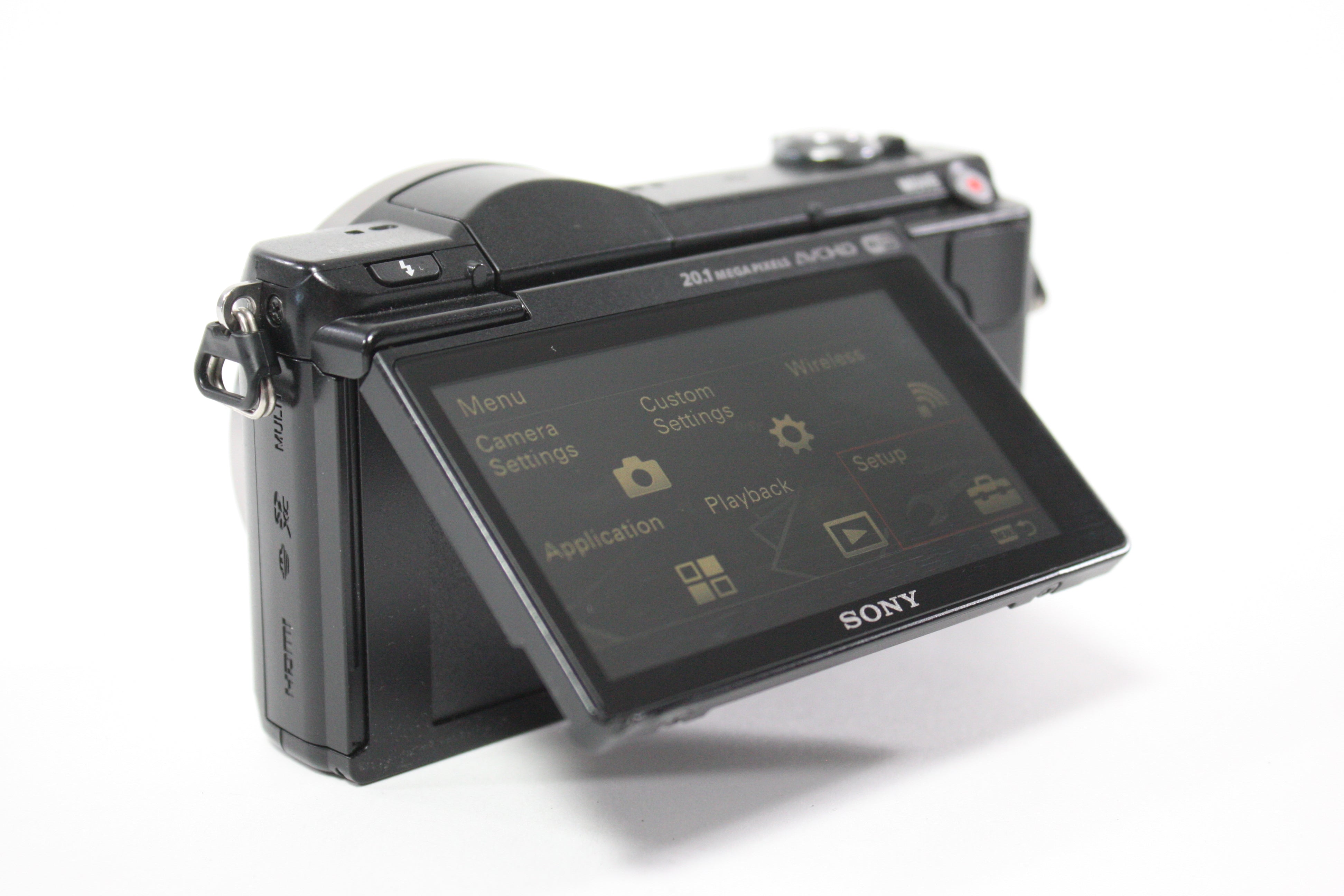 Sony a5000 Digital Mirrorless Camera with 16-50mm f/3.5-5.6 OSS Lens with Shutter Count 2,293