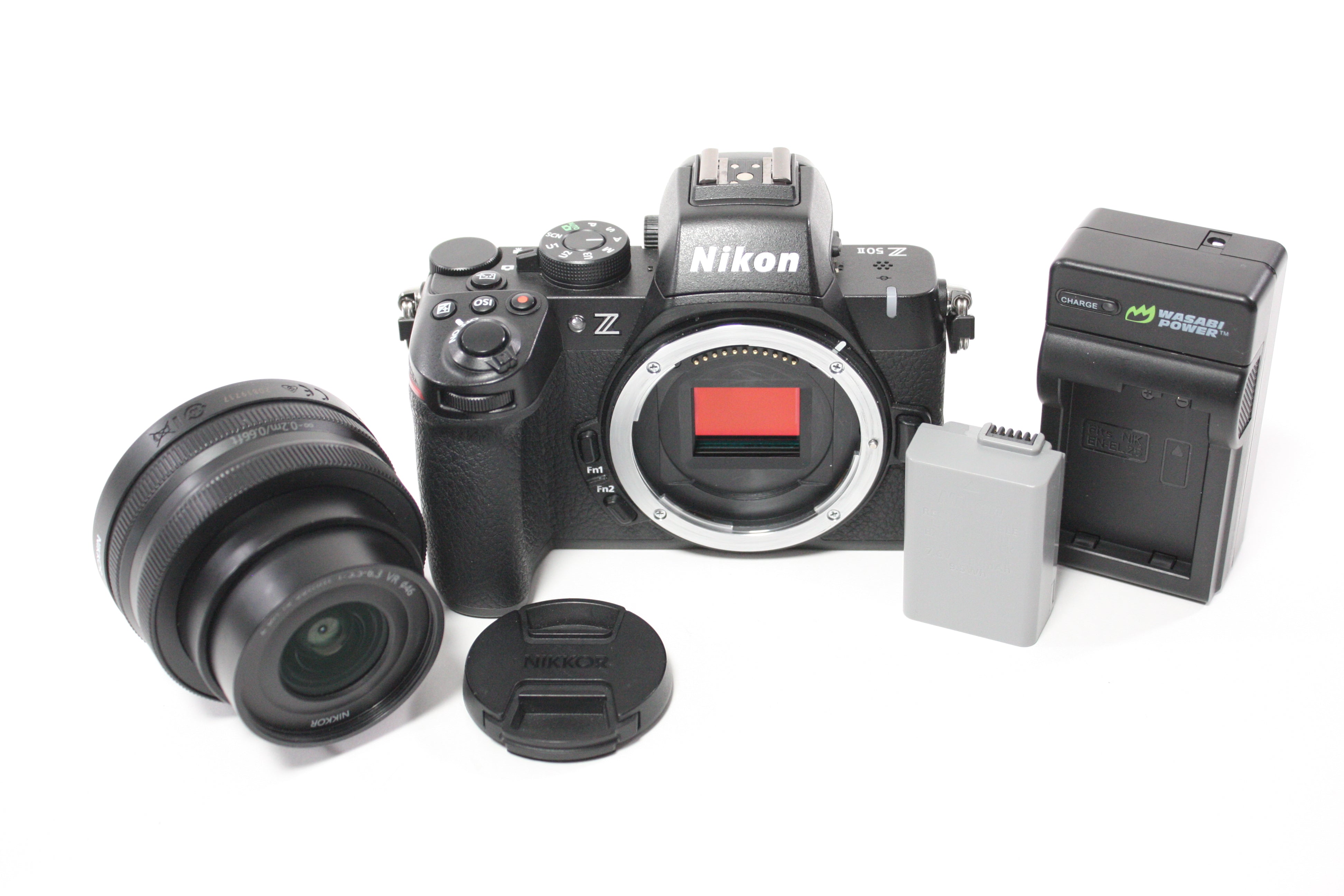 Nikon Z 50 II Digital Mirrorless Camera with 16-50mm f/3.5-6.3 DX VR Lens with Shutter Count 2,645