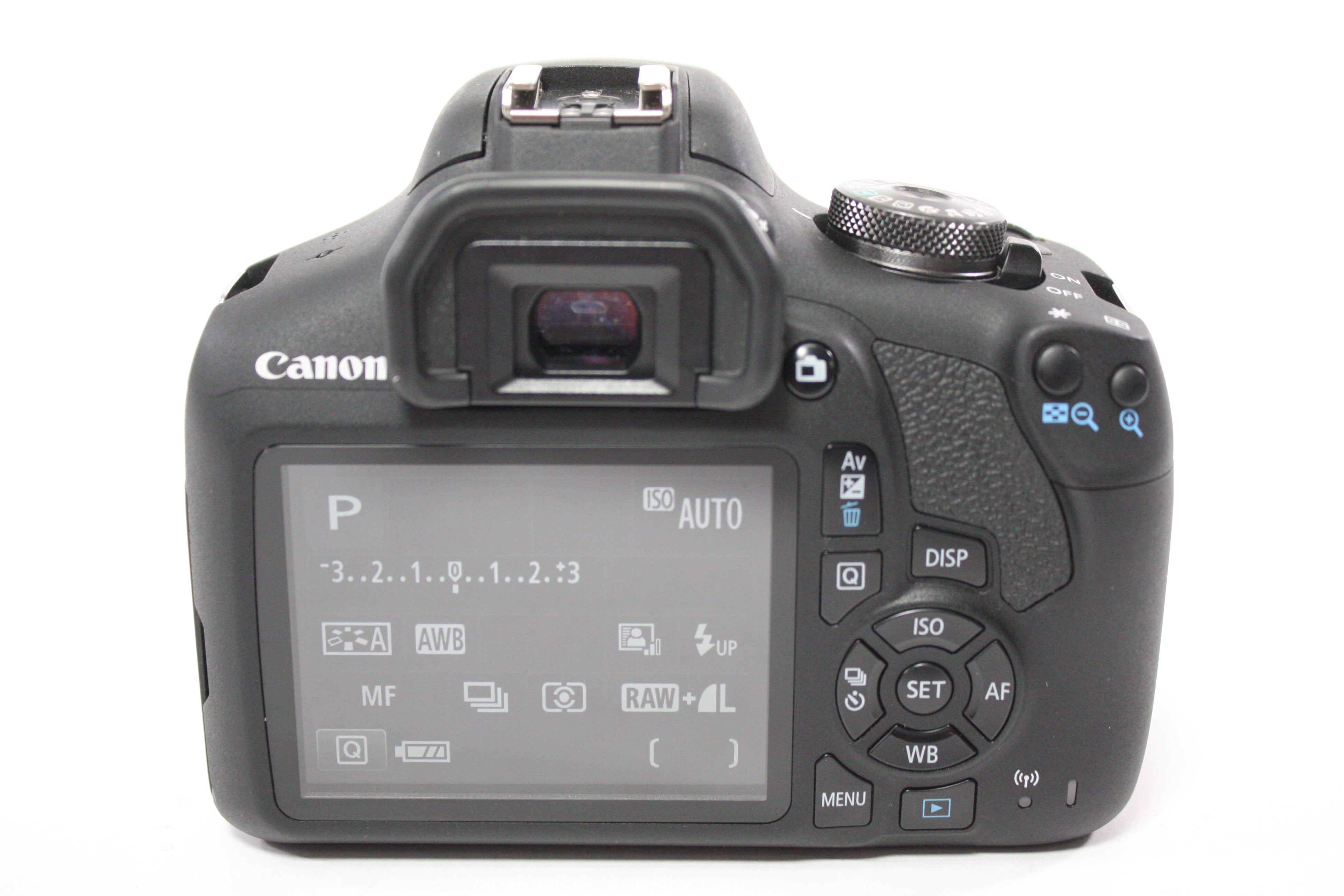 Canon Rebel T7 DSLR Camera with 18-55mm f/3.5-5.6 IS II Lens with Shutter Count 3,122