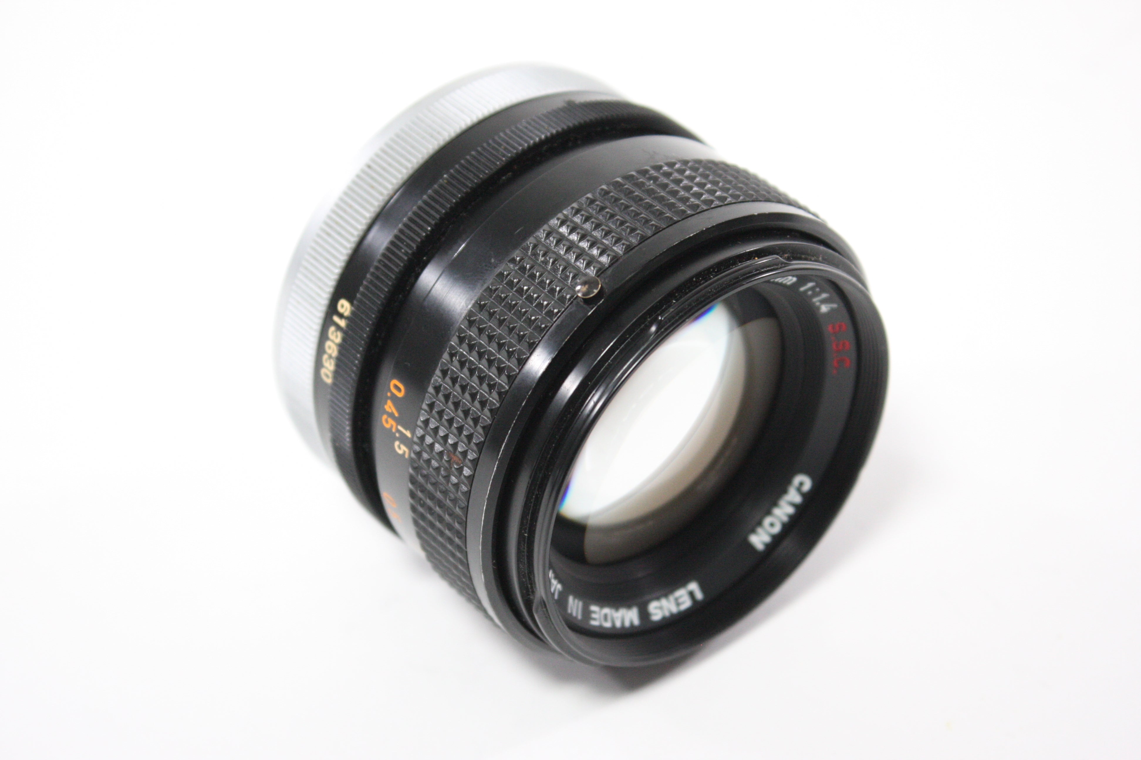 Canon 50mm f/1.4 SSC Lens for FD Mount