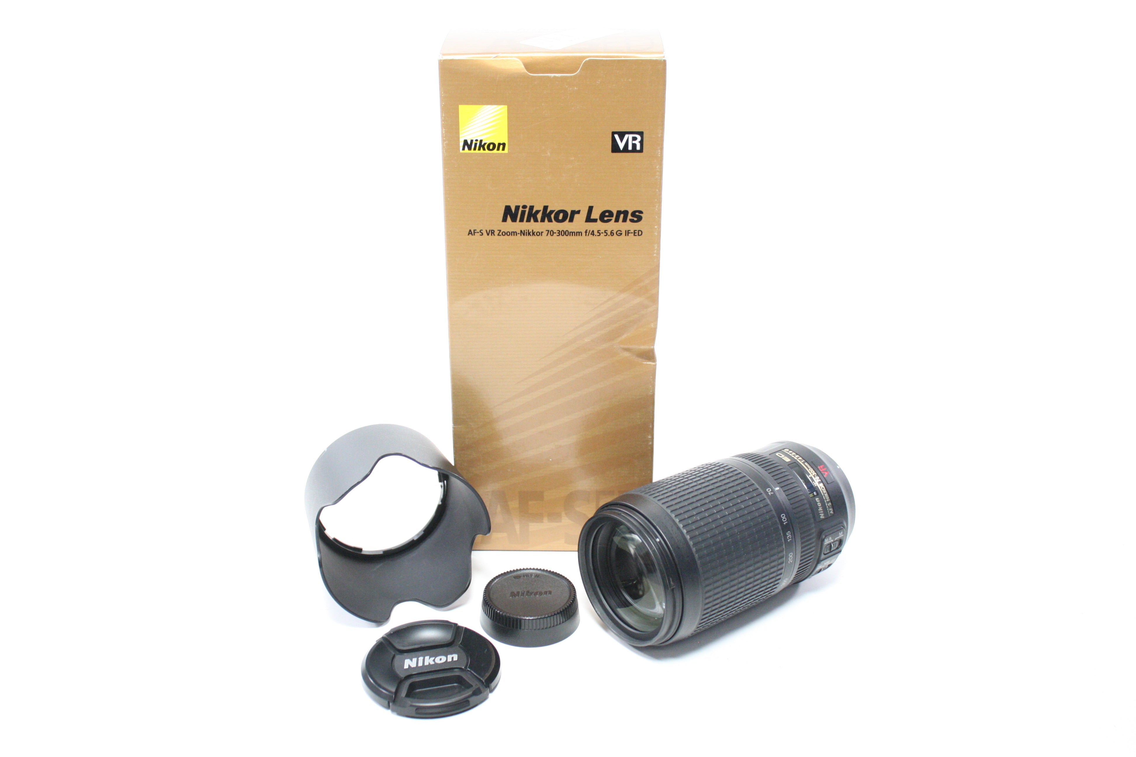Nikon 70-300mm f/4.5-5.6 G ED AF-S VR Zoom-Nikkor Lens for Nikon F Mount
