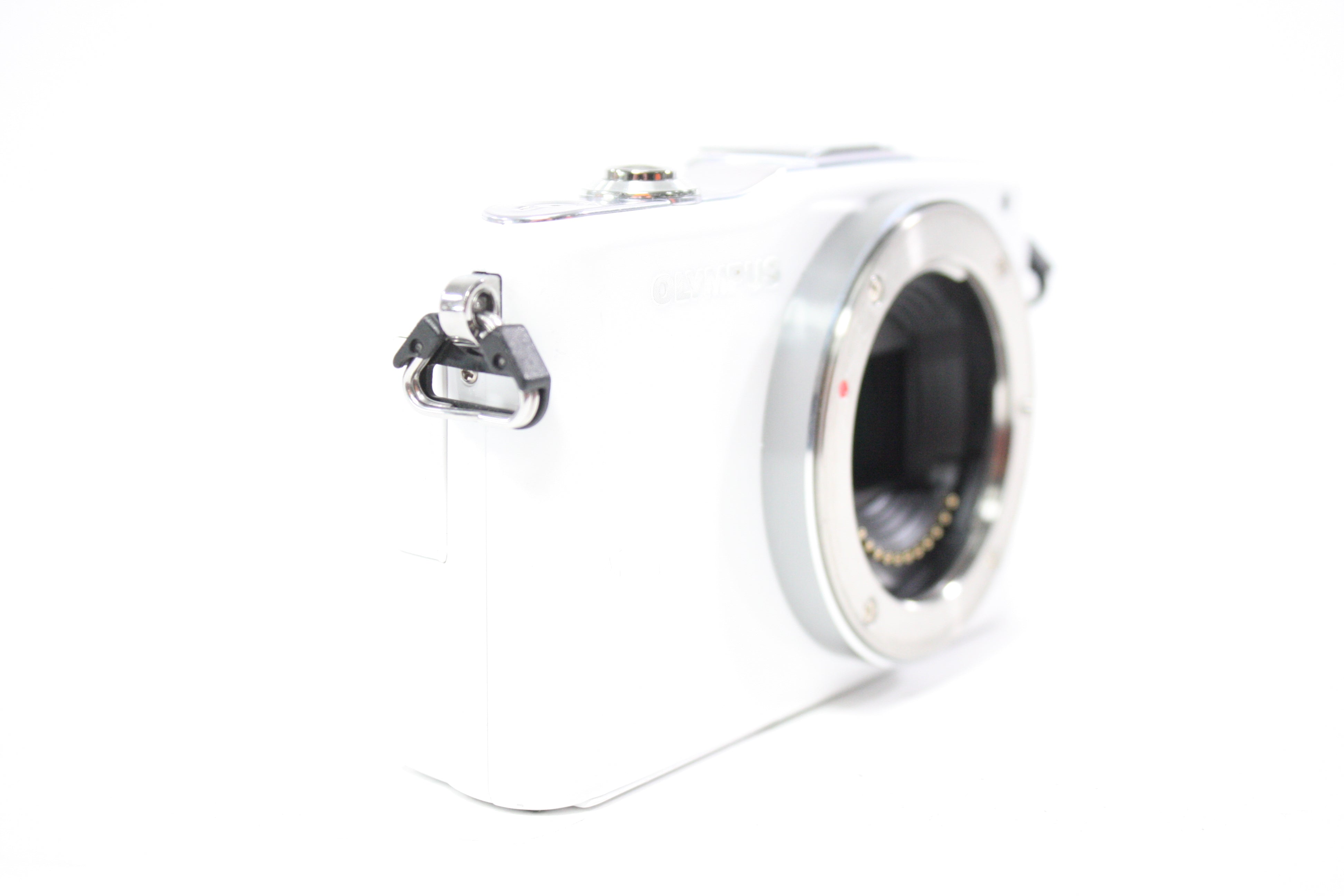 Olympus Pen Mini E-PM1 Digital Mirrorless Camera with 14-42mm f/3.5-5.6 II R MSC Lens with Shutter Count 8,150