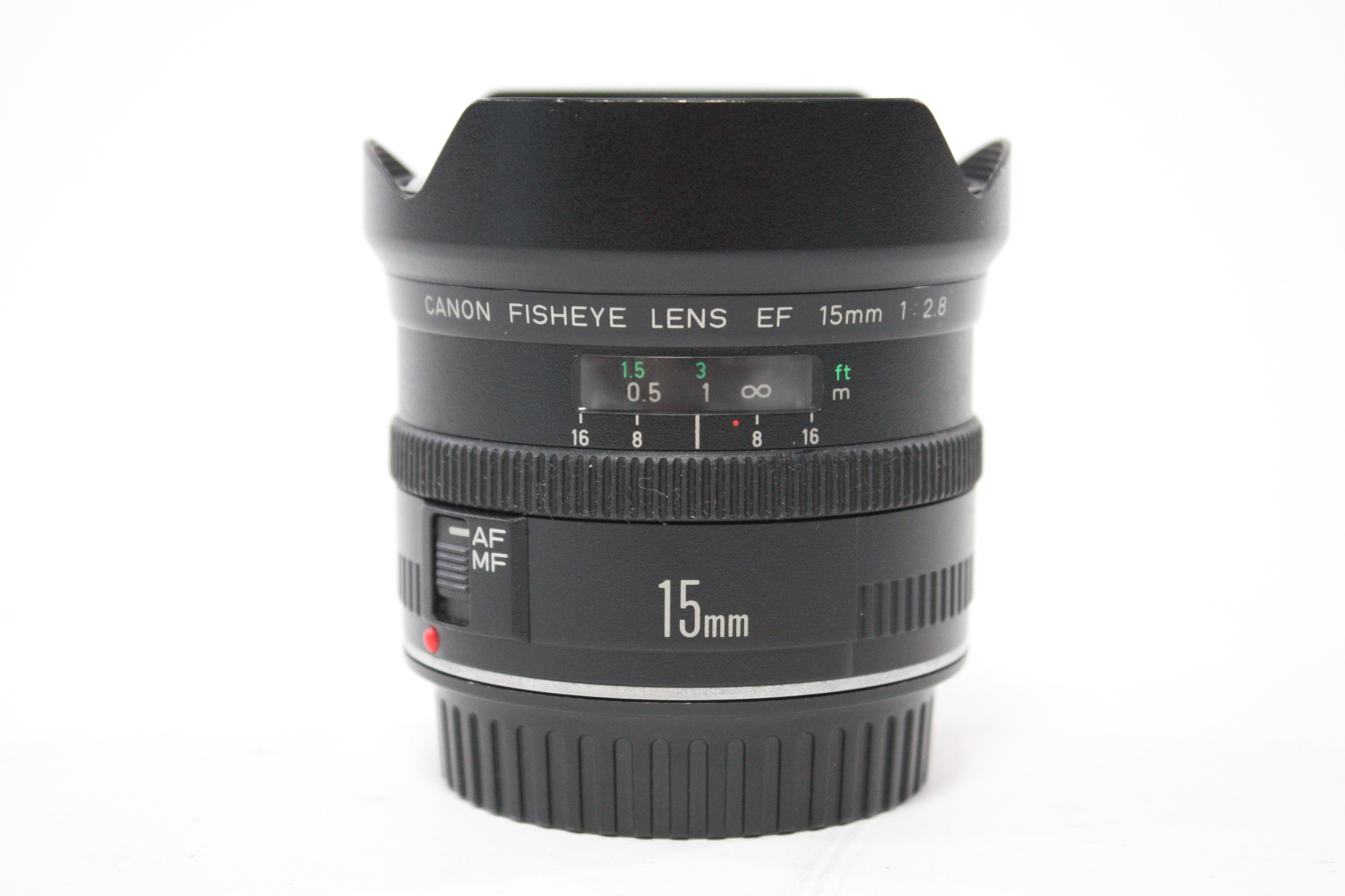 Canon 15mm f/2.8 Fisheye Lens for EF Mount AS-IS