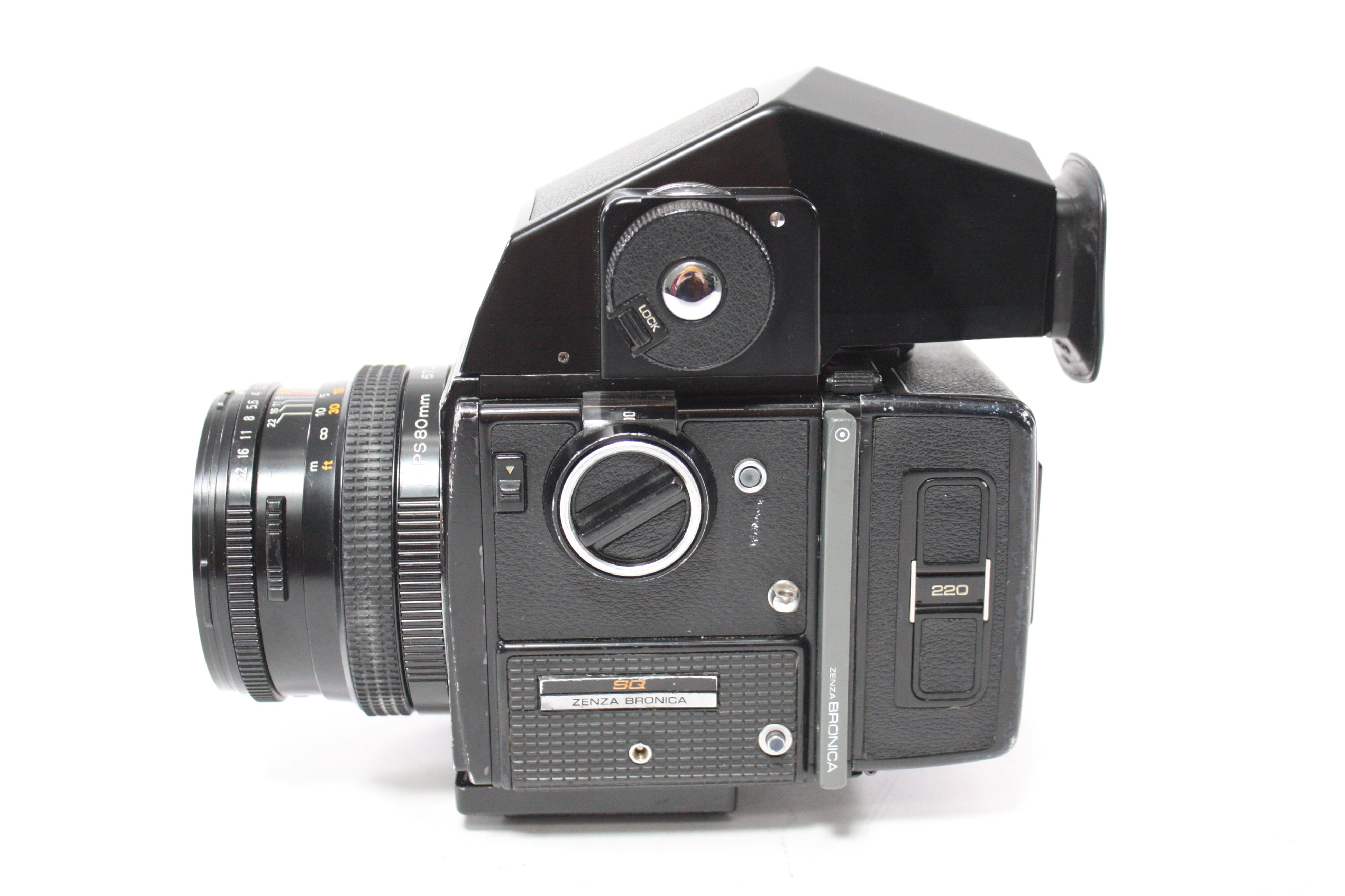 Zenza Bronica SQ Kit with Bronica 80mm f/2.8 Lens