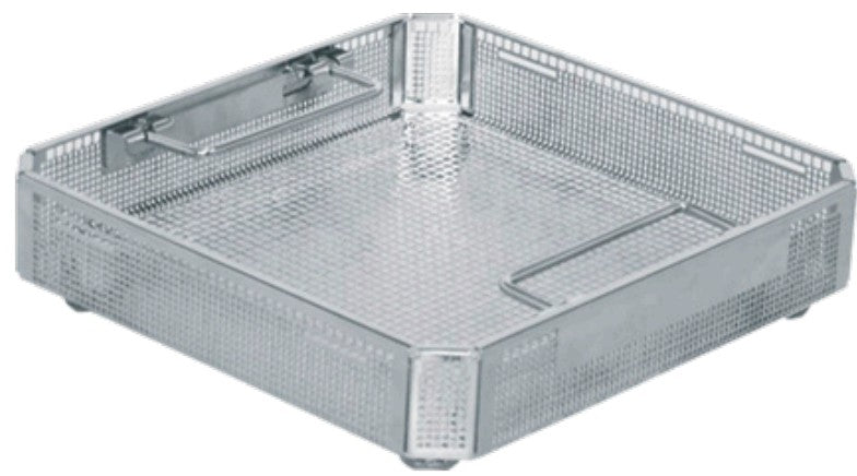 Perforated Basket w/ Feet. 3"H