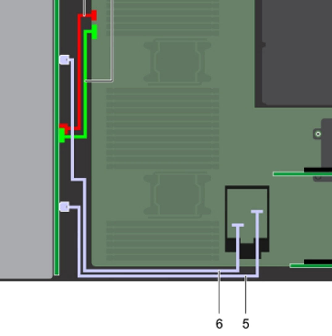 Dell R740 8 LFF miniSAS-HD to S140 Cable | JHVNC