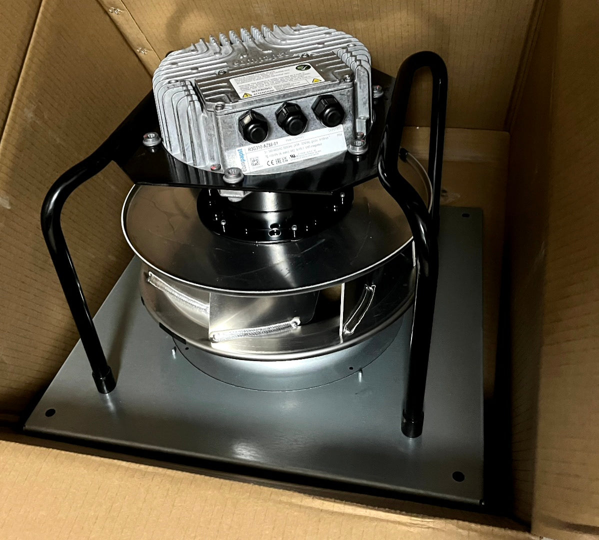 K3G310-AZ88-02 ebm-papst Centrifugal fan 3.24kW power, 4100 RPM, 3-380/480V