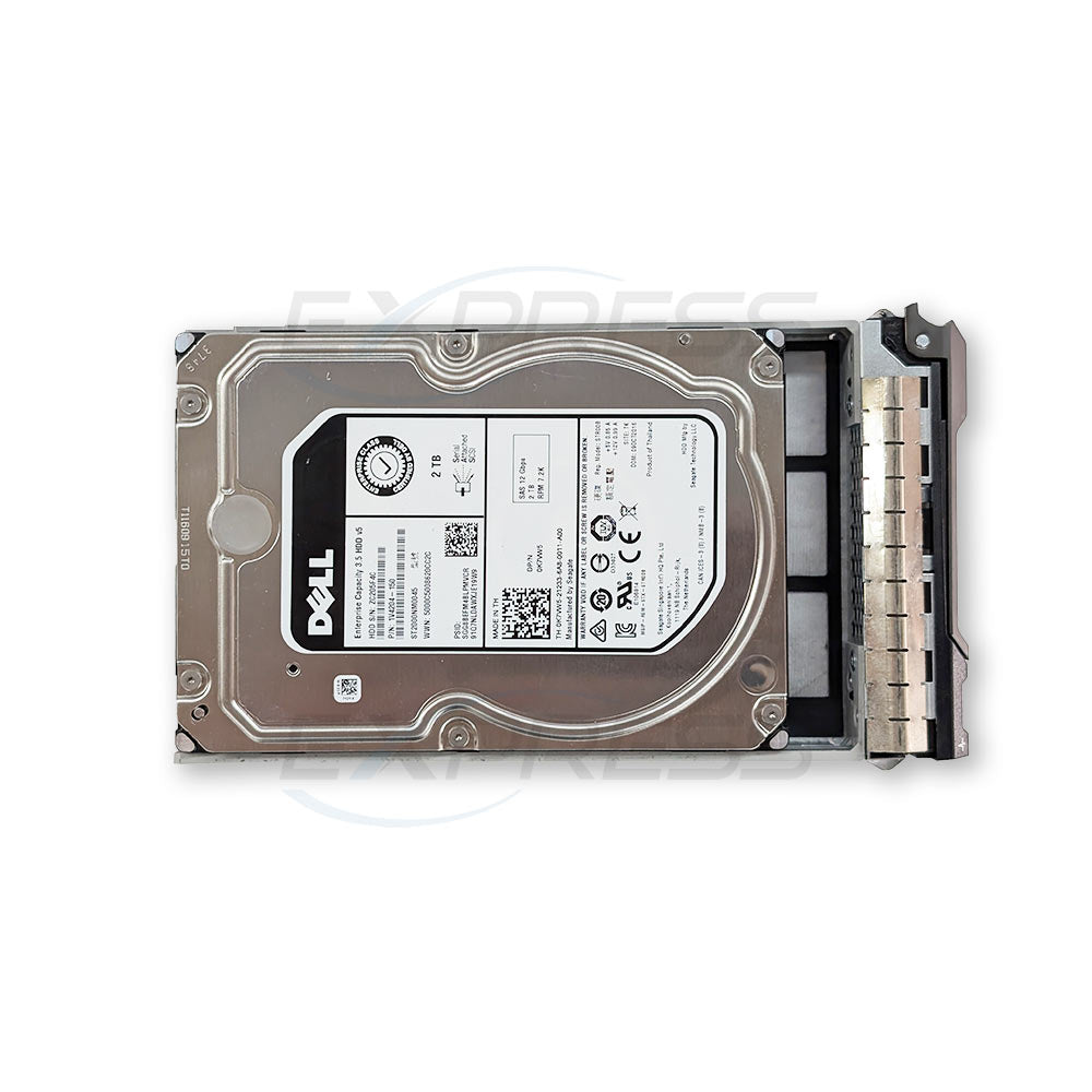 K7VW5 - 3.5" 2TB 7.2K SAS 12Gbps SSD | Refurbished Dell