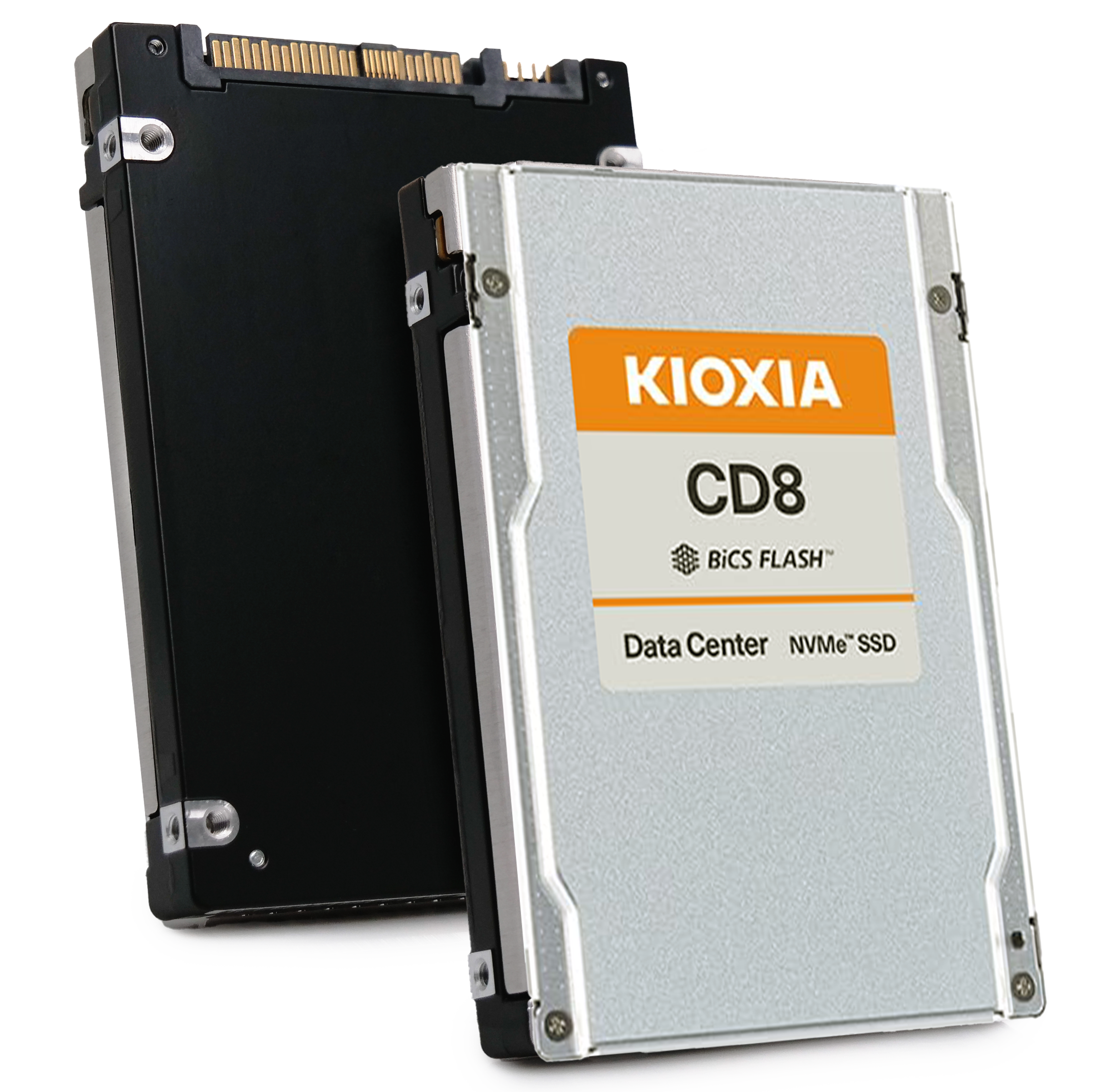 Kioxia CD8-R KCD8XRUG7T68 SDF1E83GEB02T 7.68TB 1 DWPD PCIe Gen 4.0 x4 16GB/s Read Intensive 3D TLC NVMe 1.4 2.5in Recertified Solid State Drive