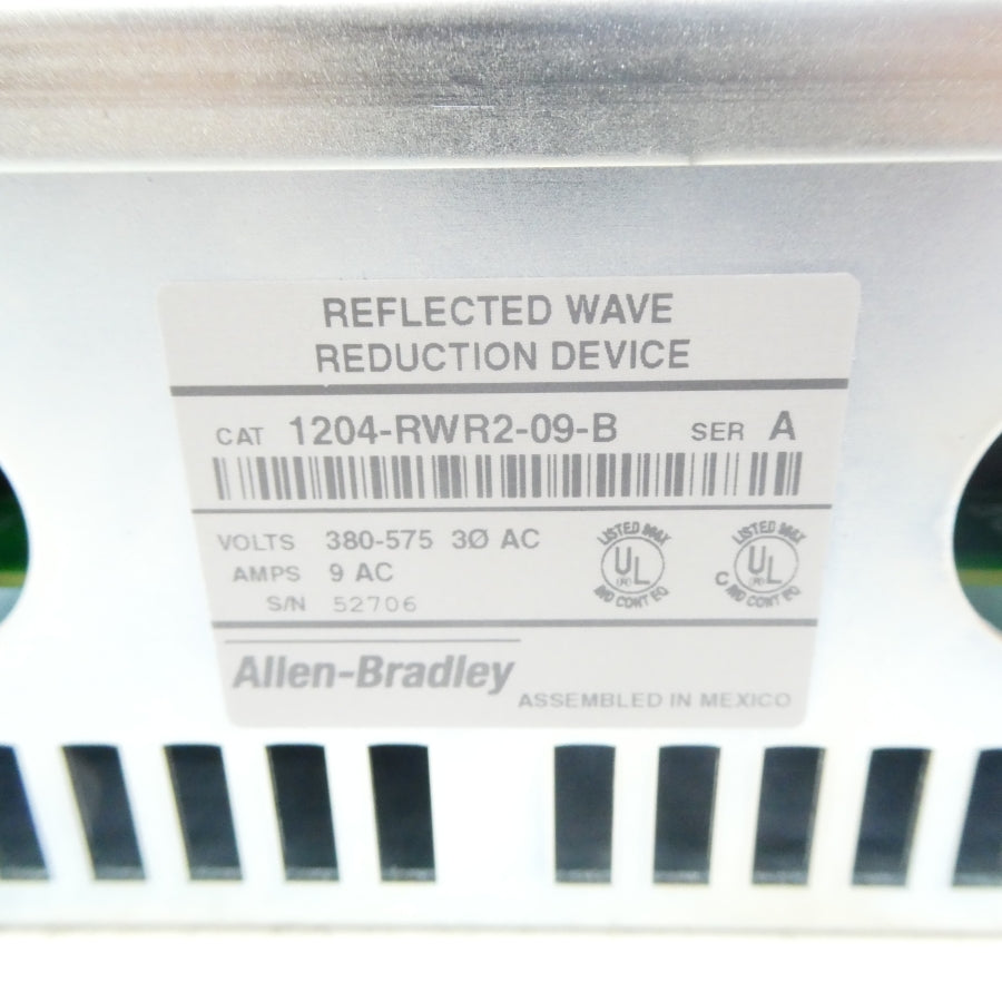 ALLEN BRADLEY 1204-RWR2-09-B SER. A 380-575VAC 9A NSMP