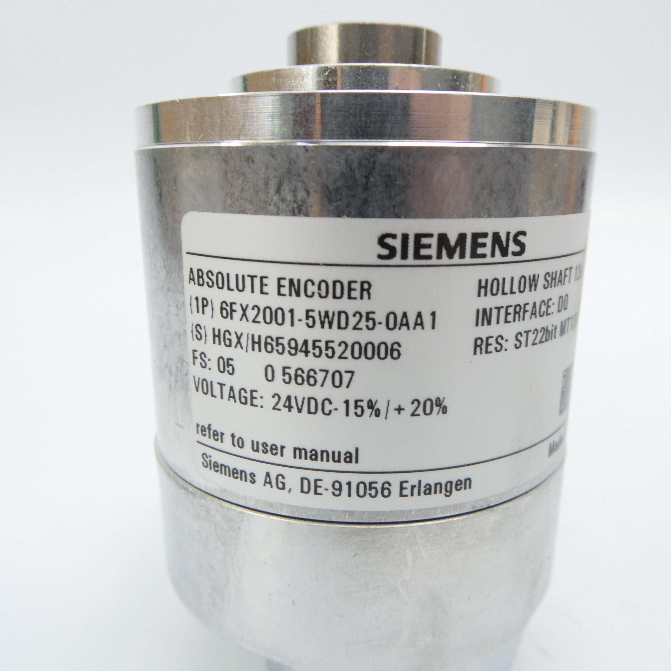 SIEMENS 6FX2001-5WD25-0AA1 24VDC NSMP