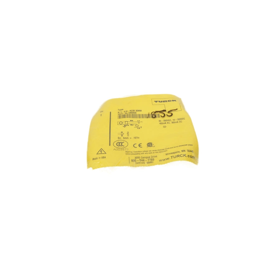 TURCK BI5-S18-RZ3X50MM 4350600 20-250VAC NSMP