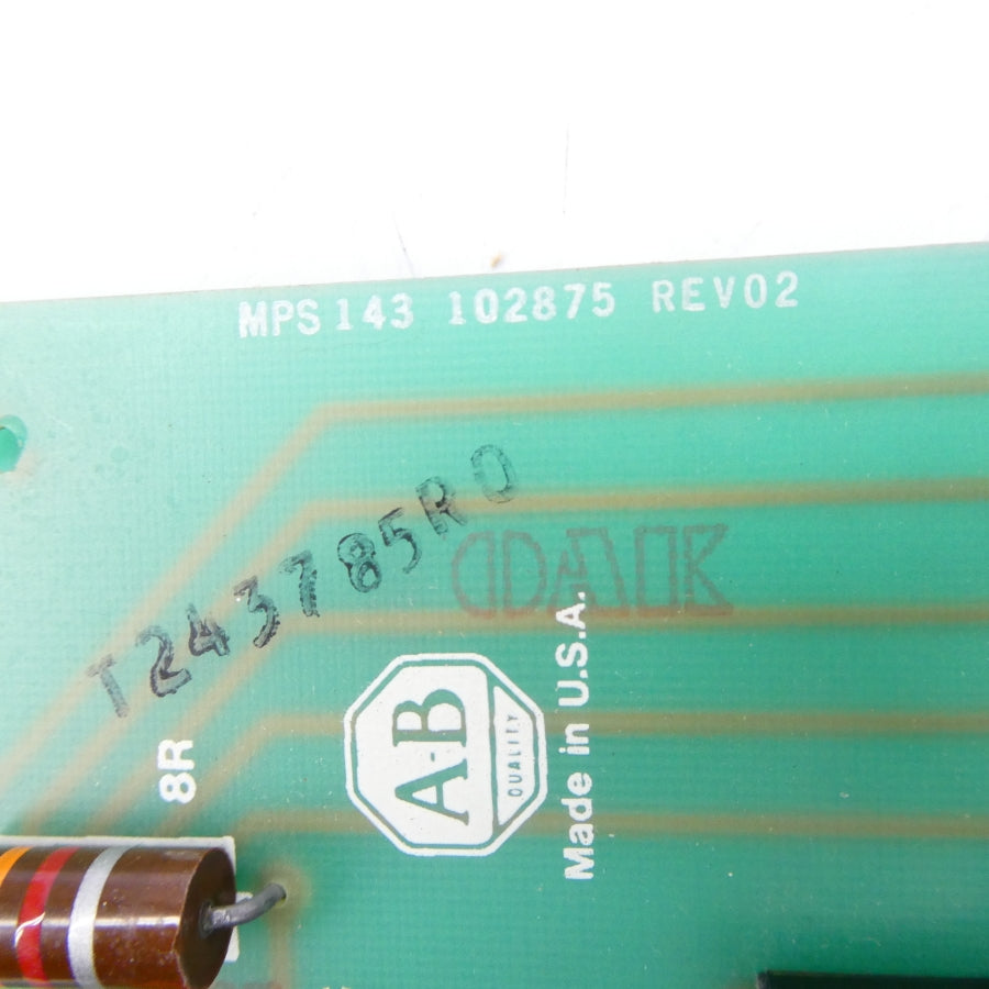 ALLEN BRADLEY 102875 REV. 02 NSNP