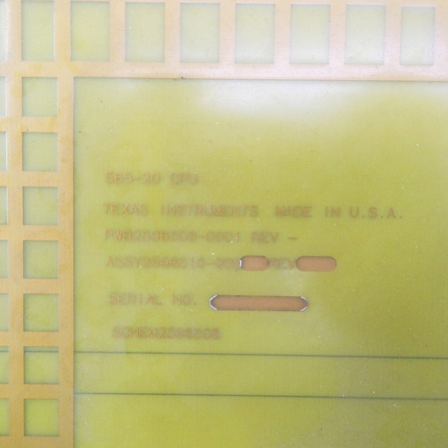 TEXAS INSTRUMENTS 565-2820 NSNP