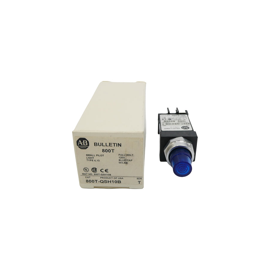 ALLEN BRADLEY 800T-QSH10B SER. T 120V (WH) NSMP