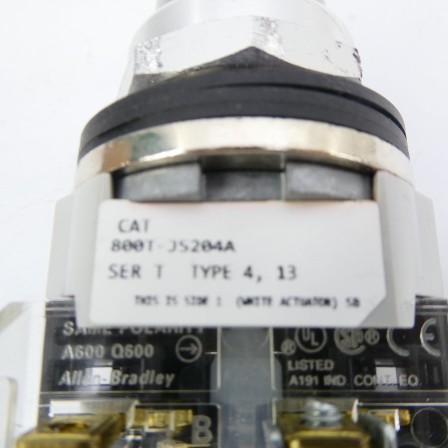 ALLEN BRADLEY 800T-J5204A SER. T (NO KEY) NSNP