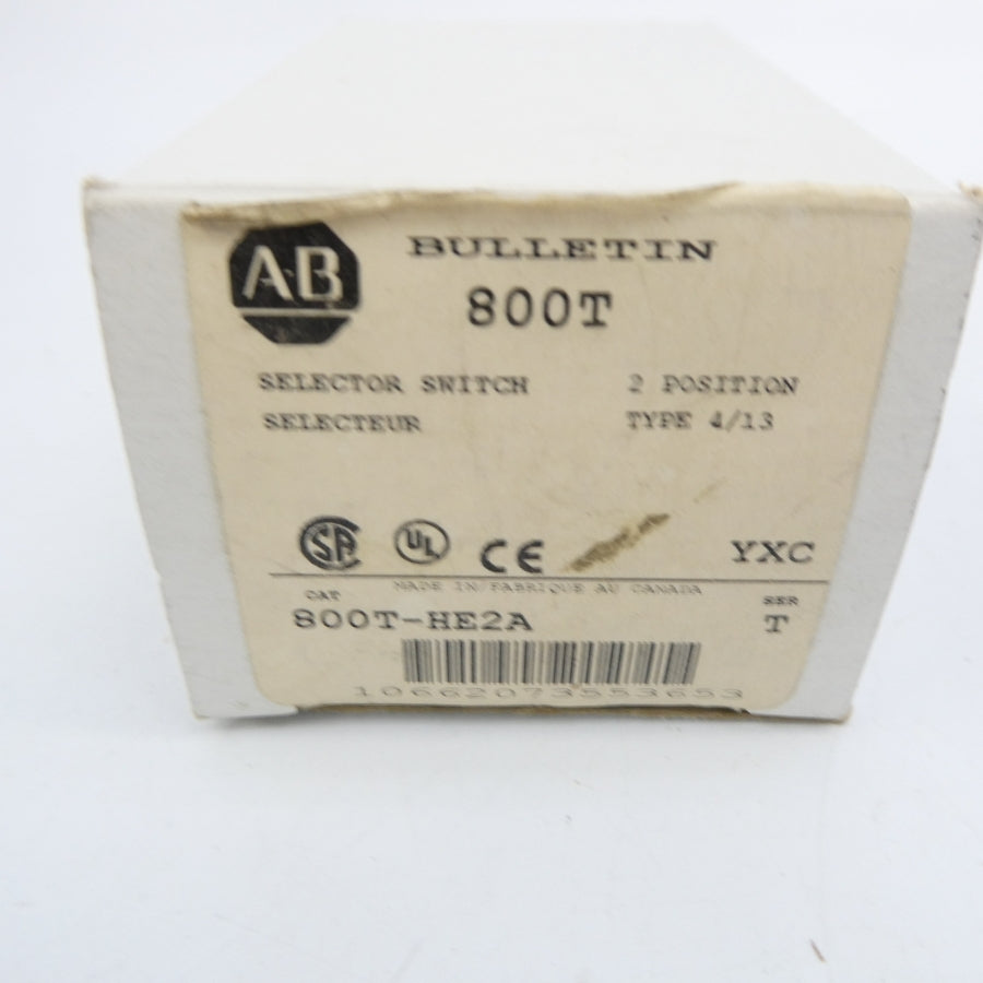 ALLEN BRADLEY 800T-HE2A SER. T (WH) NSMP