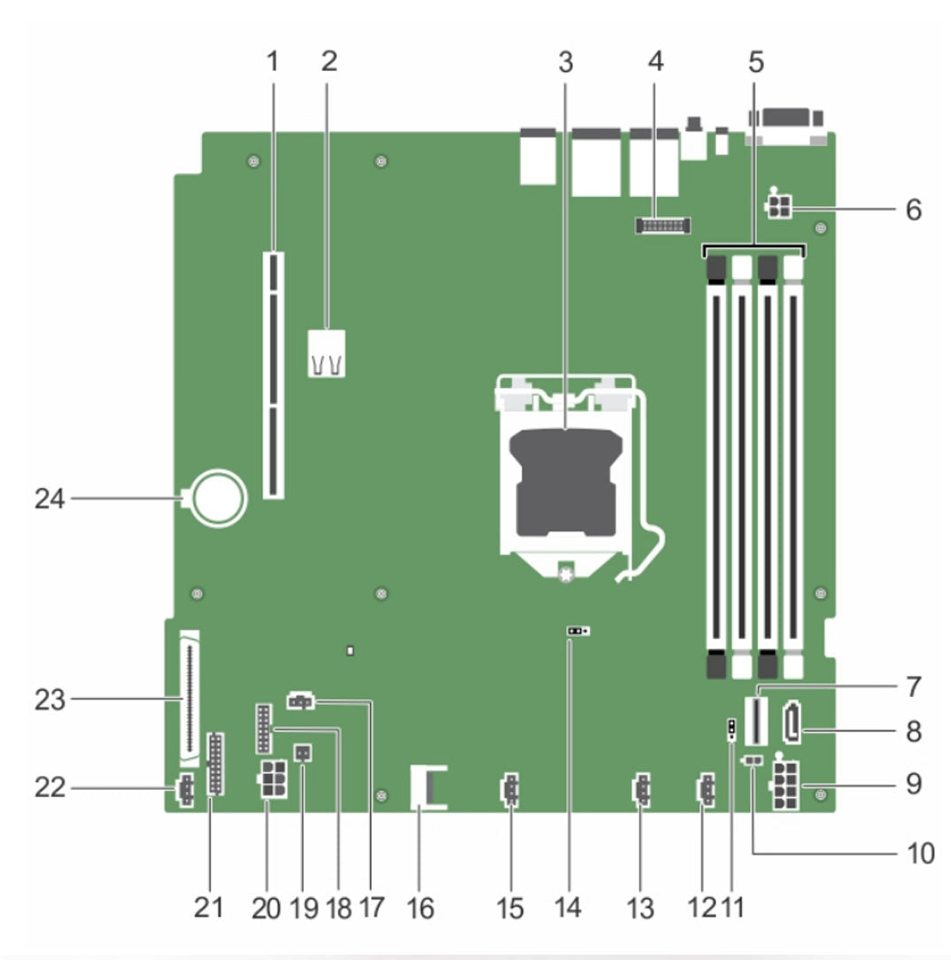 8TY14 — System Board Motherboard | Dell PowerEdge R230
