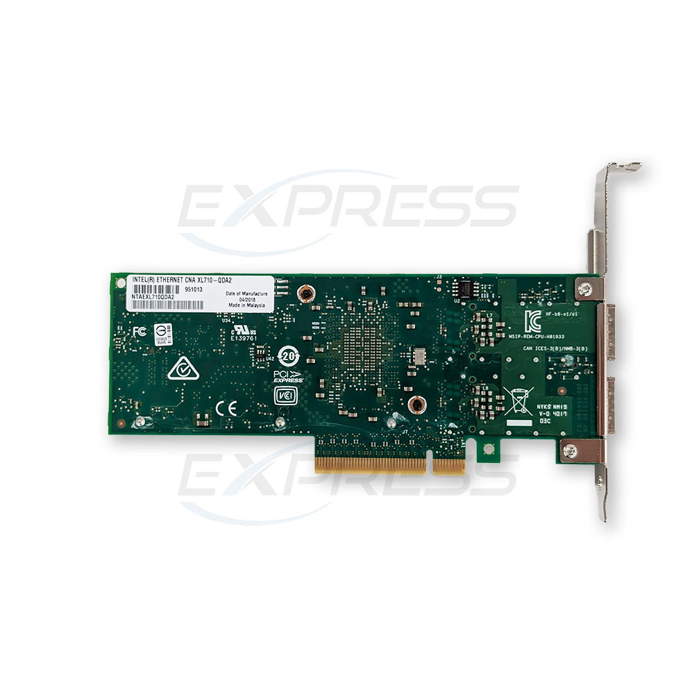 NTAEXL710QDA2 - XL710-QDA2 Dual Port 40Gbps QSFP+ CNA Adapter | Refurbished Intel