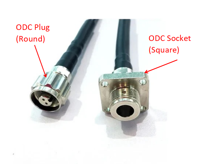 2 Core ODC-ODC Single Mode Outdoor Waterproof Patch Cable