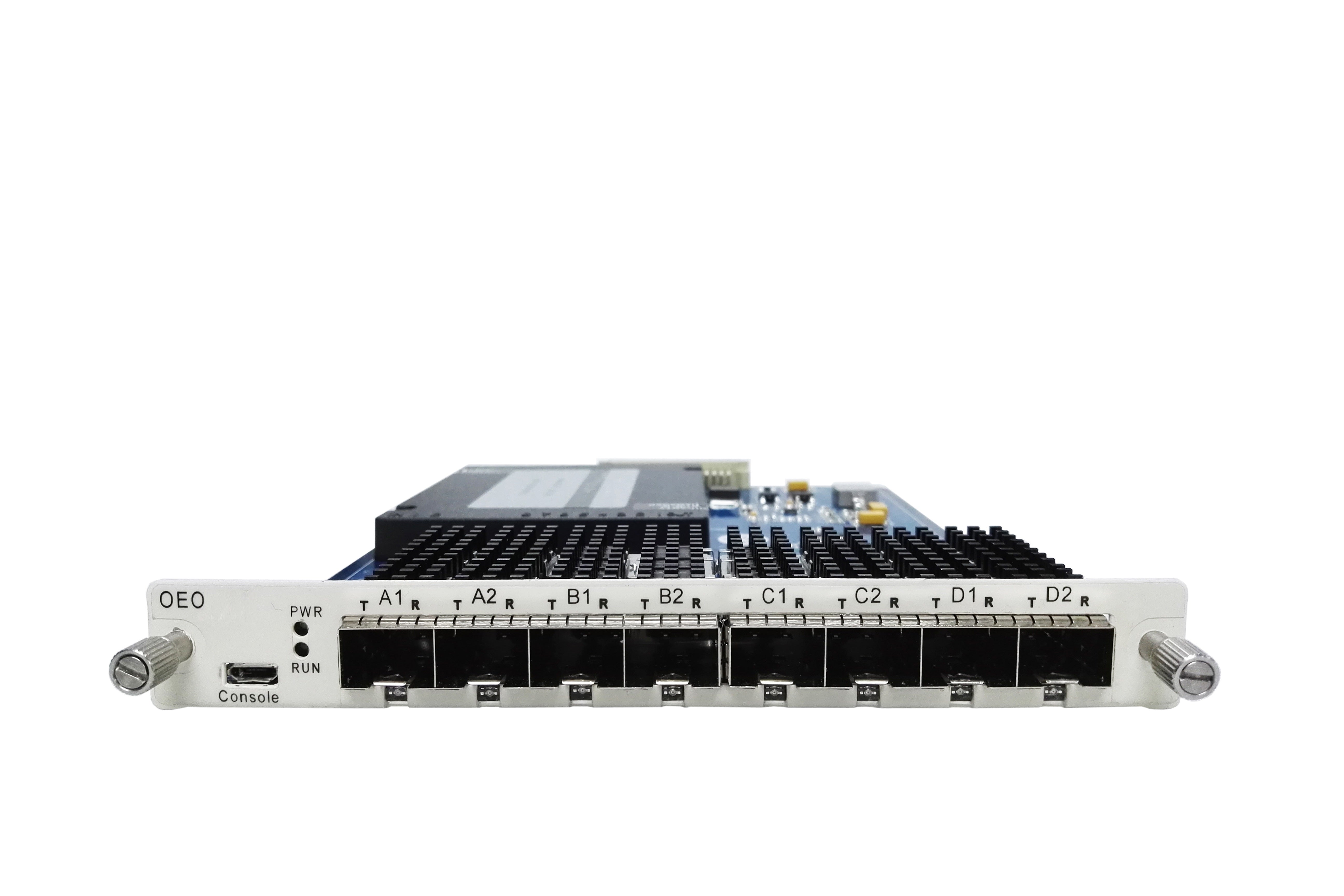 OTN5000-10GOEO, 4 Channels WDM Transponder (Converter), 8 SFP/SFP+ Slots
