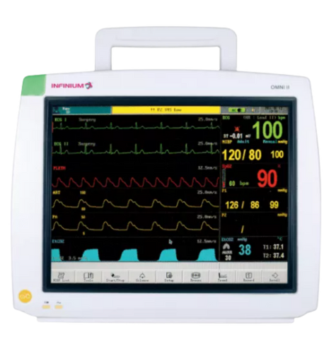Infinium OMNI II™ Touch Screen Patient Monitor (12-inch Display
